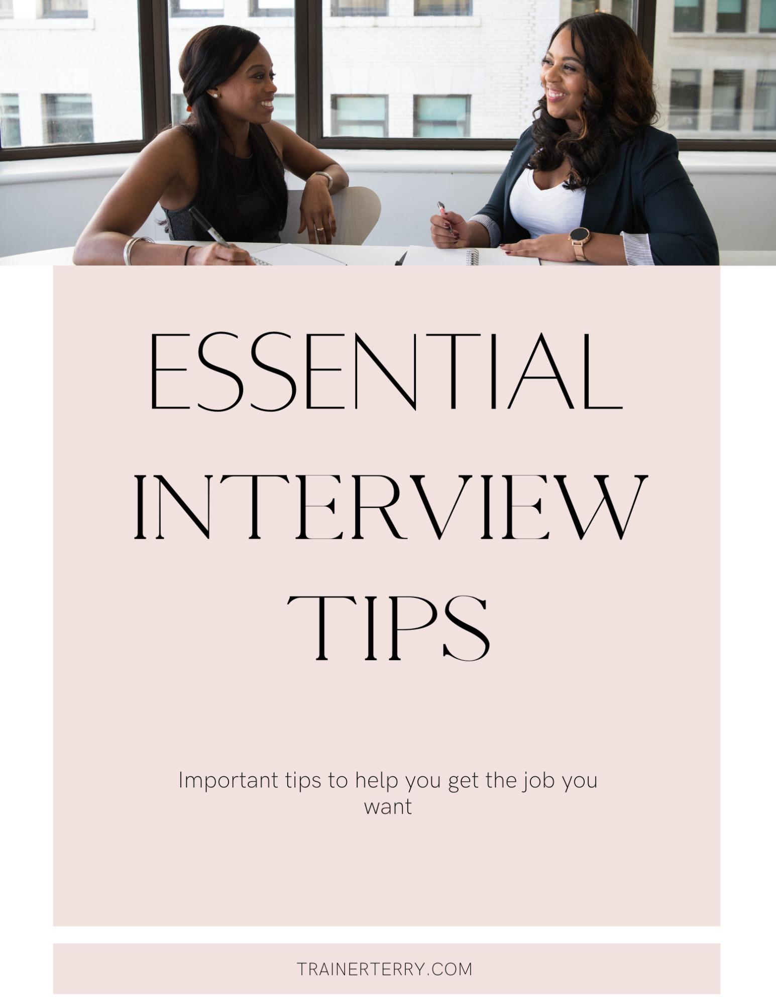 Interview Toolkit — Trainer Terry