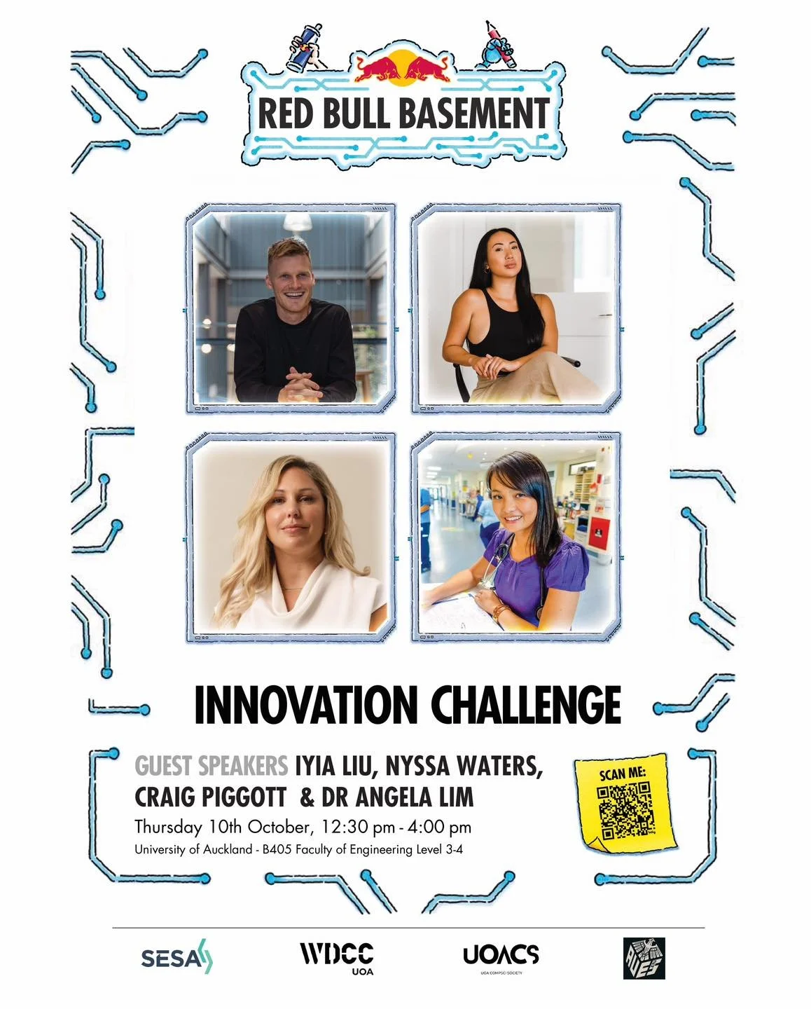AUES and Red Bull have partnered to host the Red Bull Basement Workshop, featuring four industry leaders in AI and successful startups including&hellip;

Craig Piggott - CEO Halter &amp; Forbes 30 Under 30
Iyia Liu - Founder of Explosive Social Marke