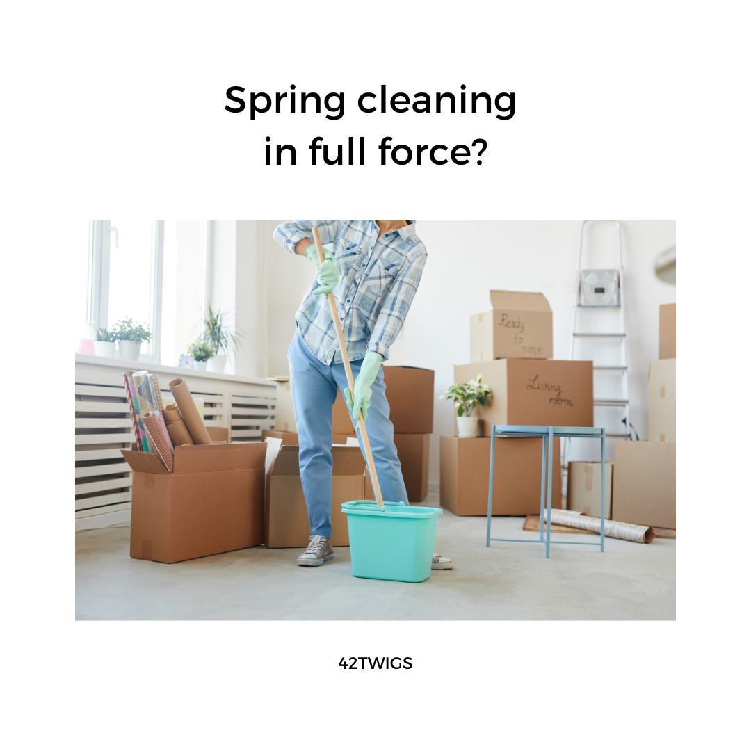 Spring cleaning in full force?