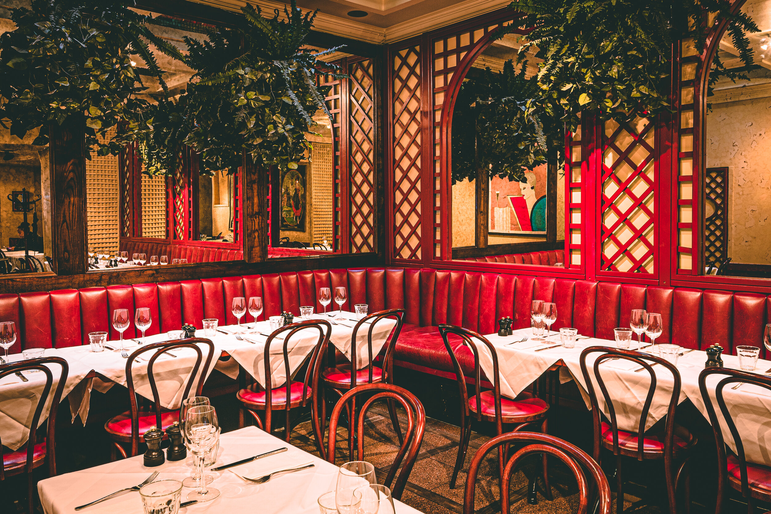 Palm Court Brasserie  French Restaurant in Covent Garden, London