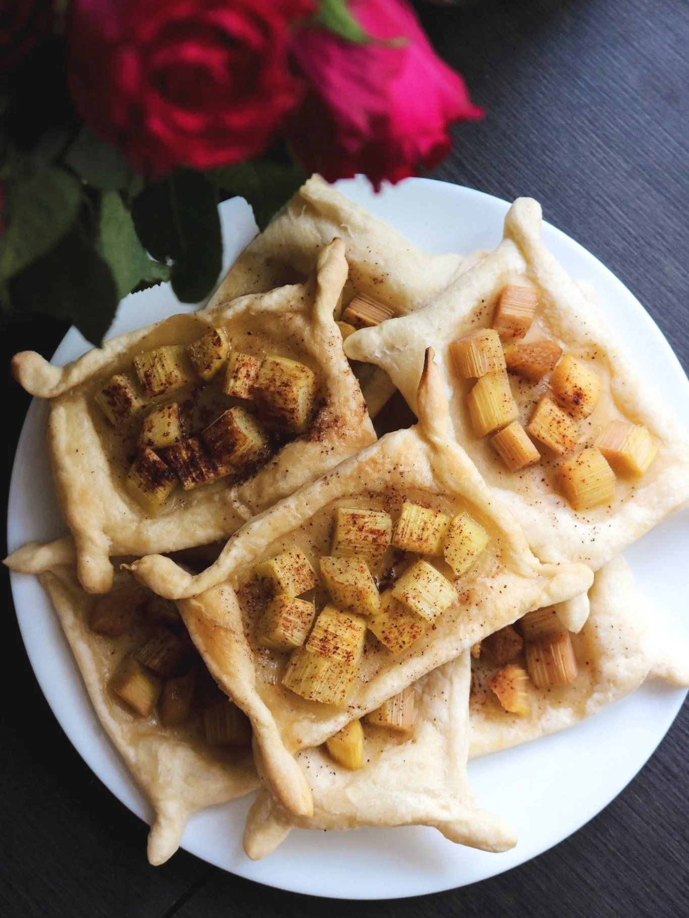 Pasaulē vienkāršākās rabarberu maizītes