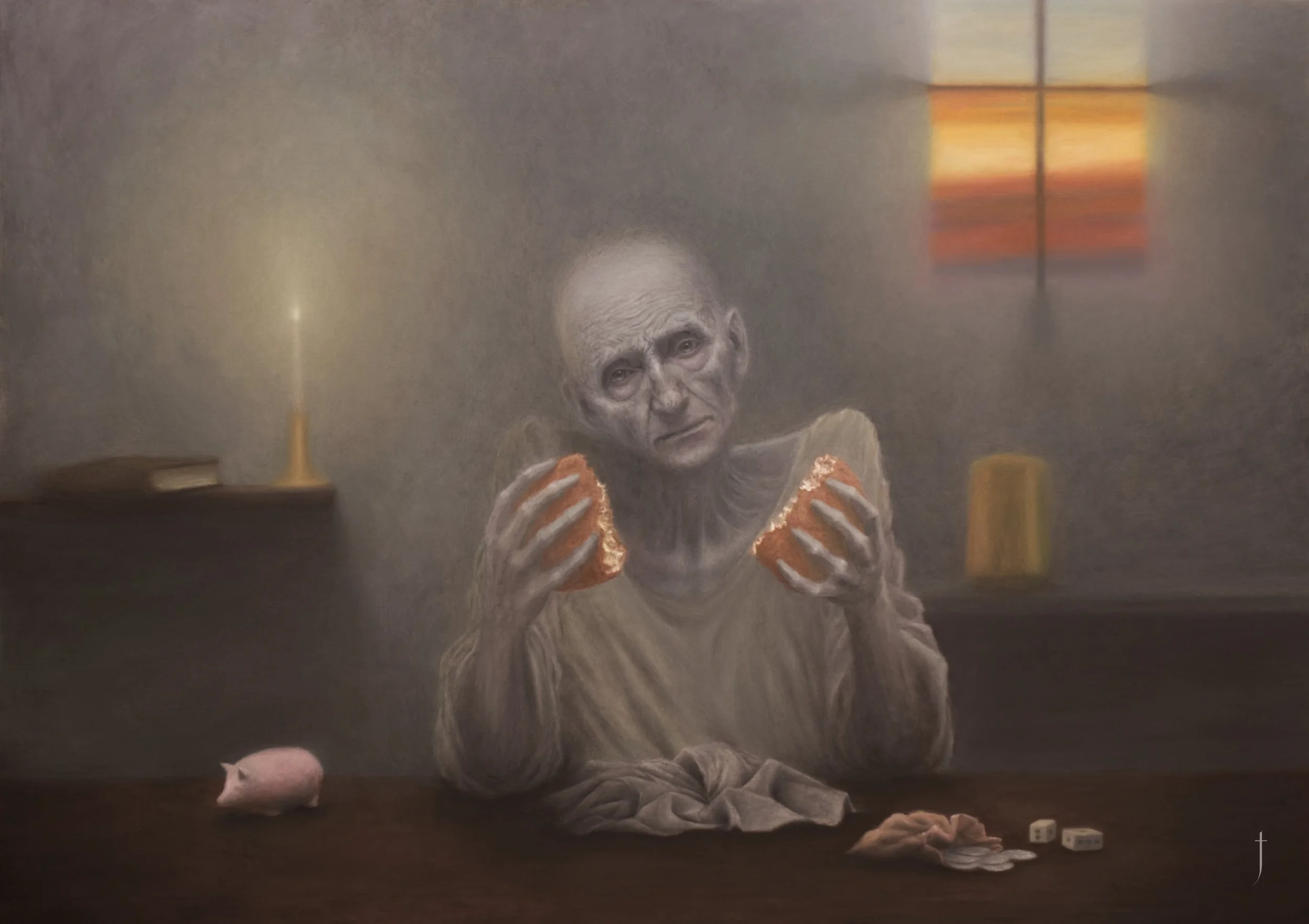 Almistice / Oil on Canvas / 100 x 70 cm