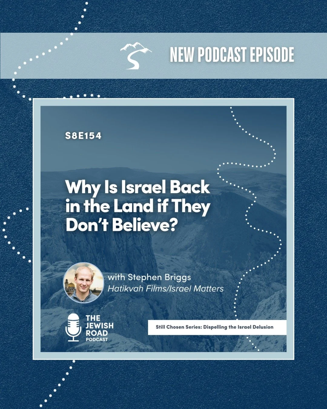 In this wide-ranging conversation with filmmaker and Bible teacher Stephen Briggs of Hatikva Films, we explore the prophetic timeline of Israel&rsquo;s restoration, the continuity of God&rsquo;s covenant with Abraham, and the flaws in replacement the