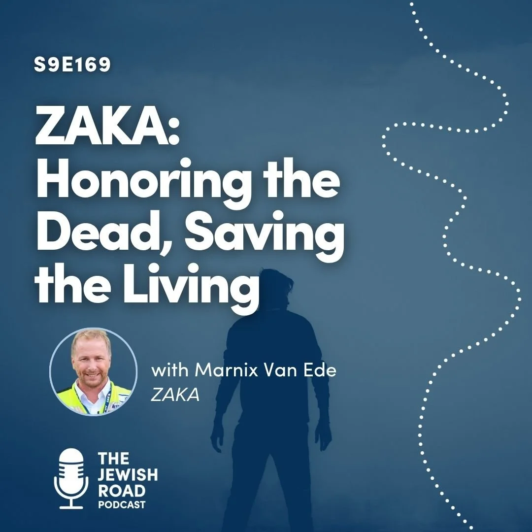 Episode 169 - ZAKA: Honoring the Dead, Saving the Living (featuring Marnix Van Ede)