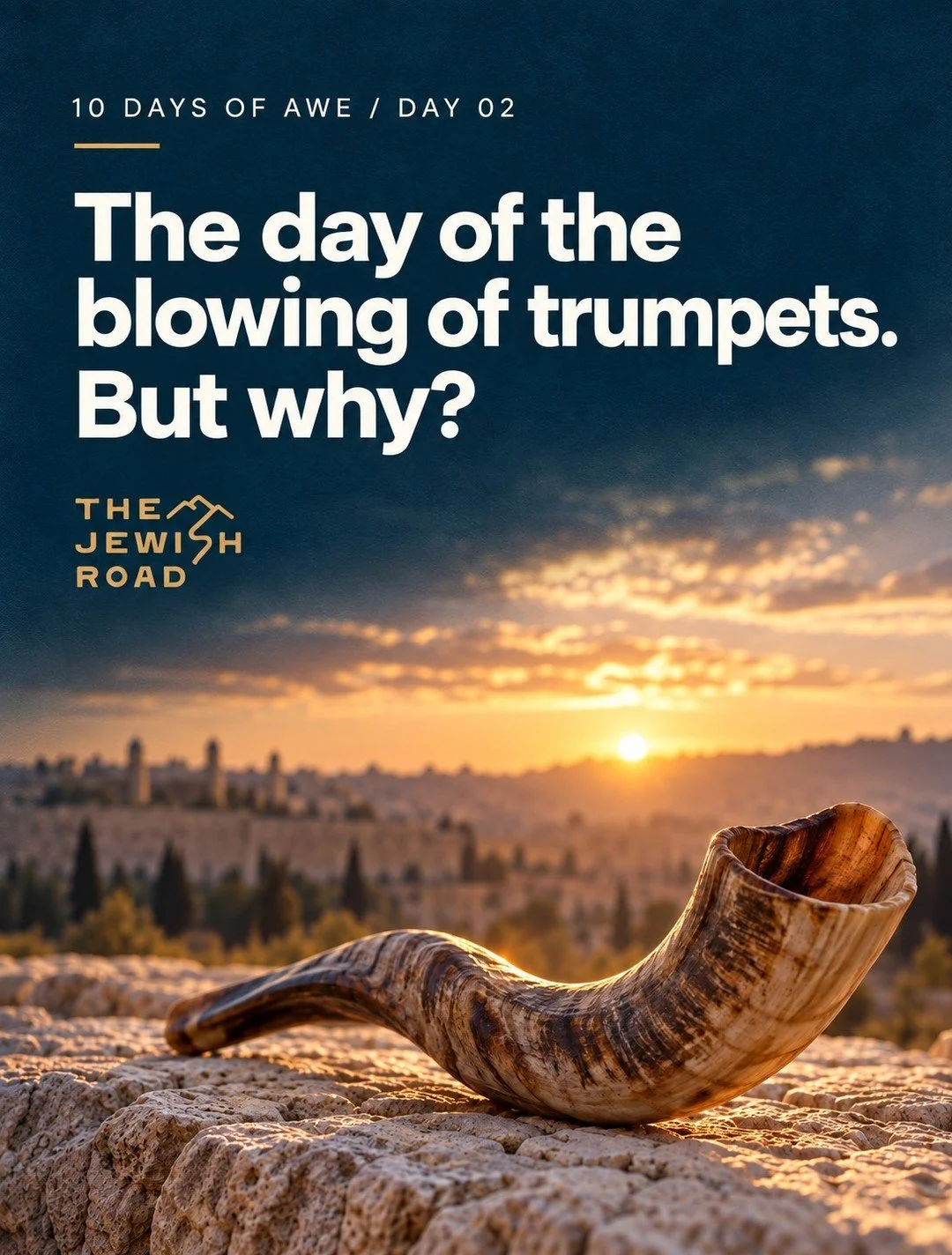 The day of the blowing of trumpets. But why?

Before this day was widely known as Rosh Hashanah, Scripture called it Yom Teruah, the Day of the Sounding.

The sound of the shofar was meant to wake people up. It called Israel to pay attention, remembe