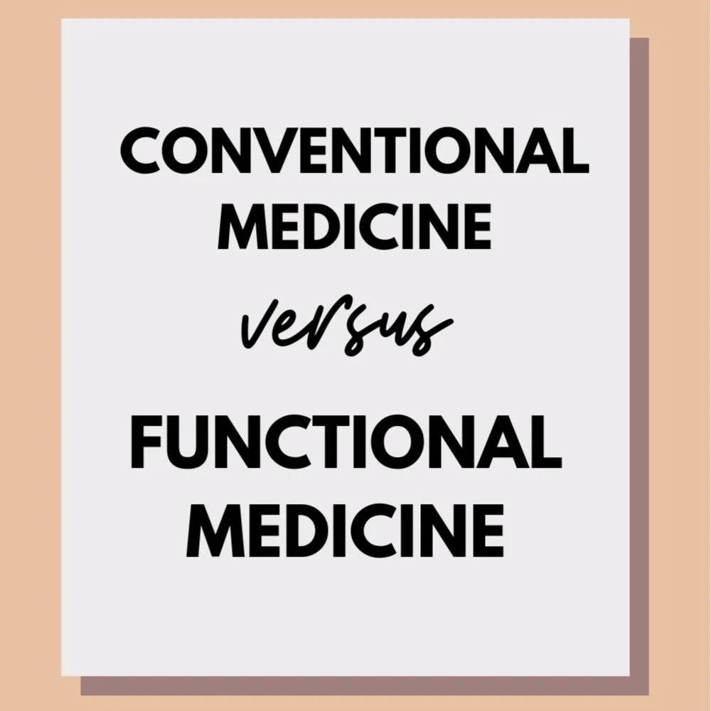 Conventional vs. Functional Medicine — Kelsey Sniegowski RD, LD