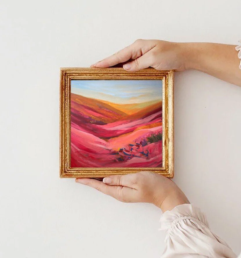 Sunfields (Little Painting)