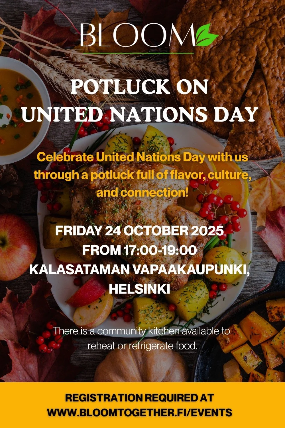 Potluck on United Nations Day | Bloom Helsinki