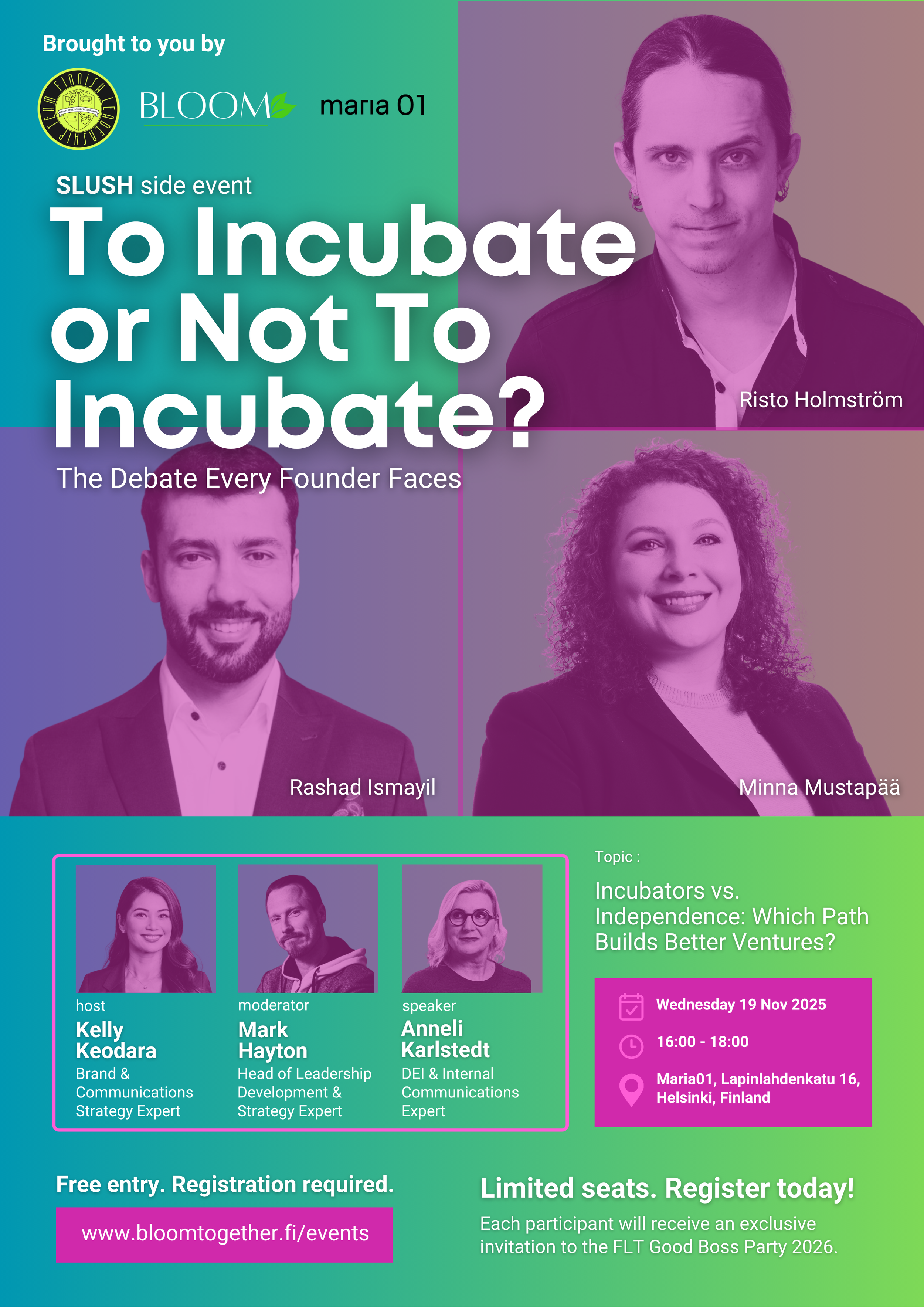 To Incubate or Not to Incubate?
