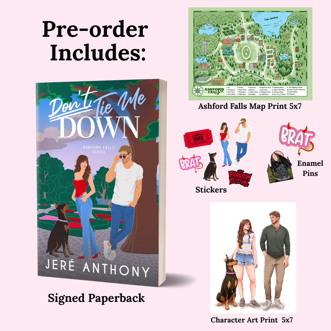 Don't Tie Me Down - Signed Paperback PREORDER