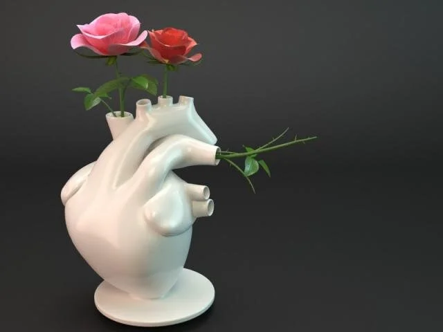 Flower Pump vase by Veneri Design