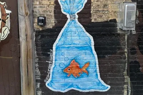 Introducing "Up Up and Away," a New Mural by Arcadia Melster
