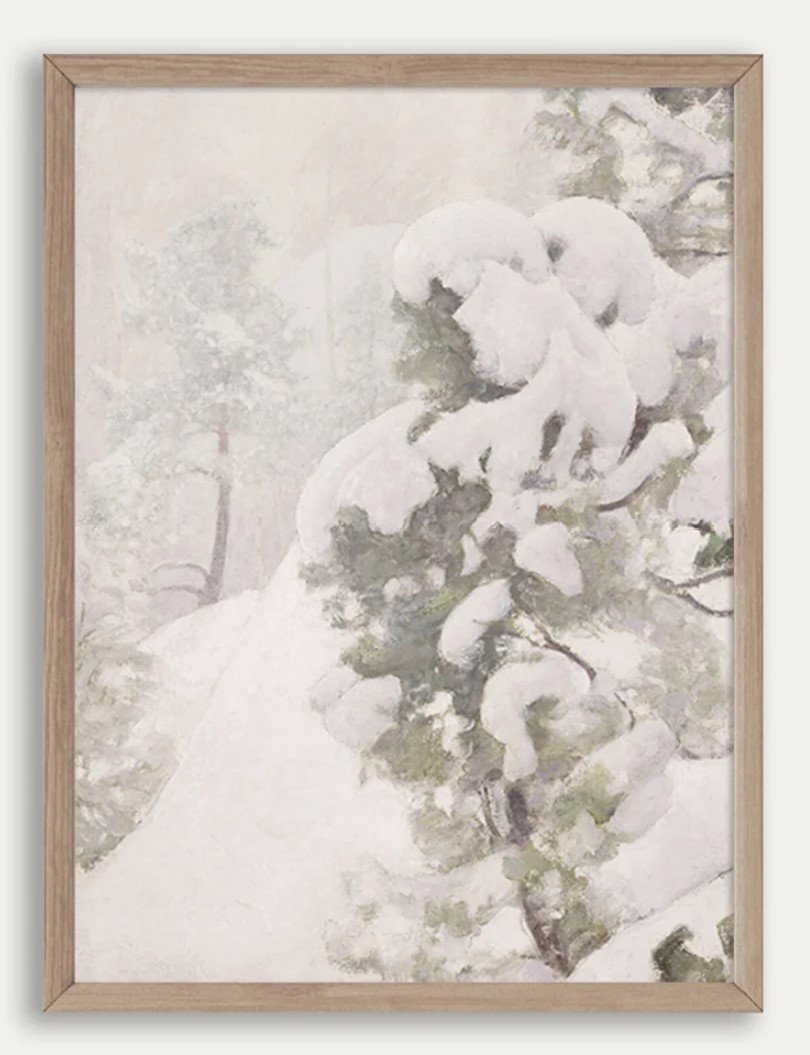 digital art print - olive and oak - snowy trees.jpg