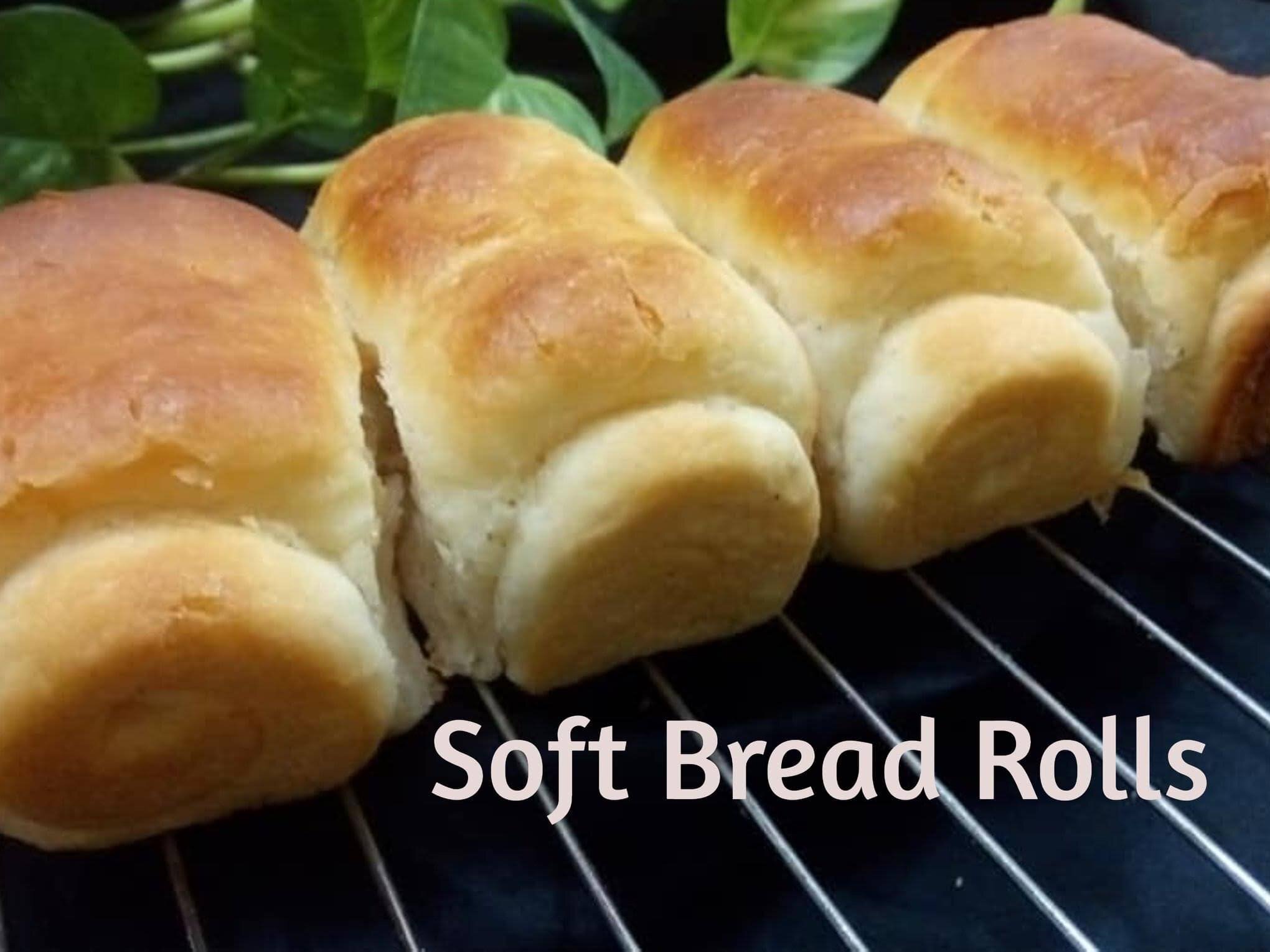 Soft milk bread rolls