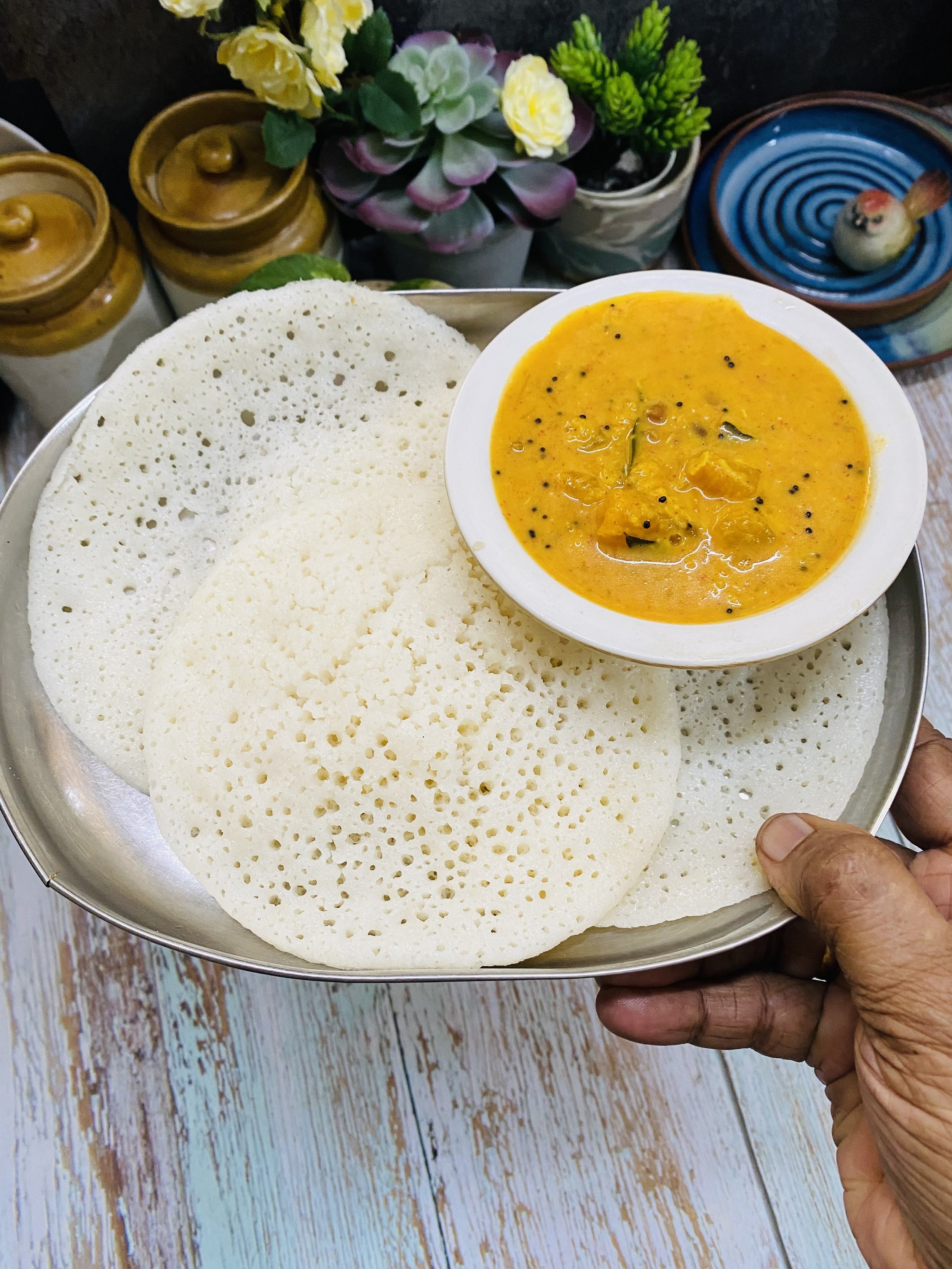 Millet Poha Sponge Dosa