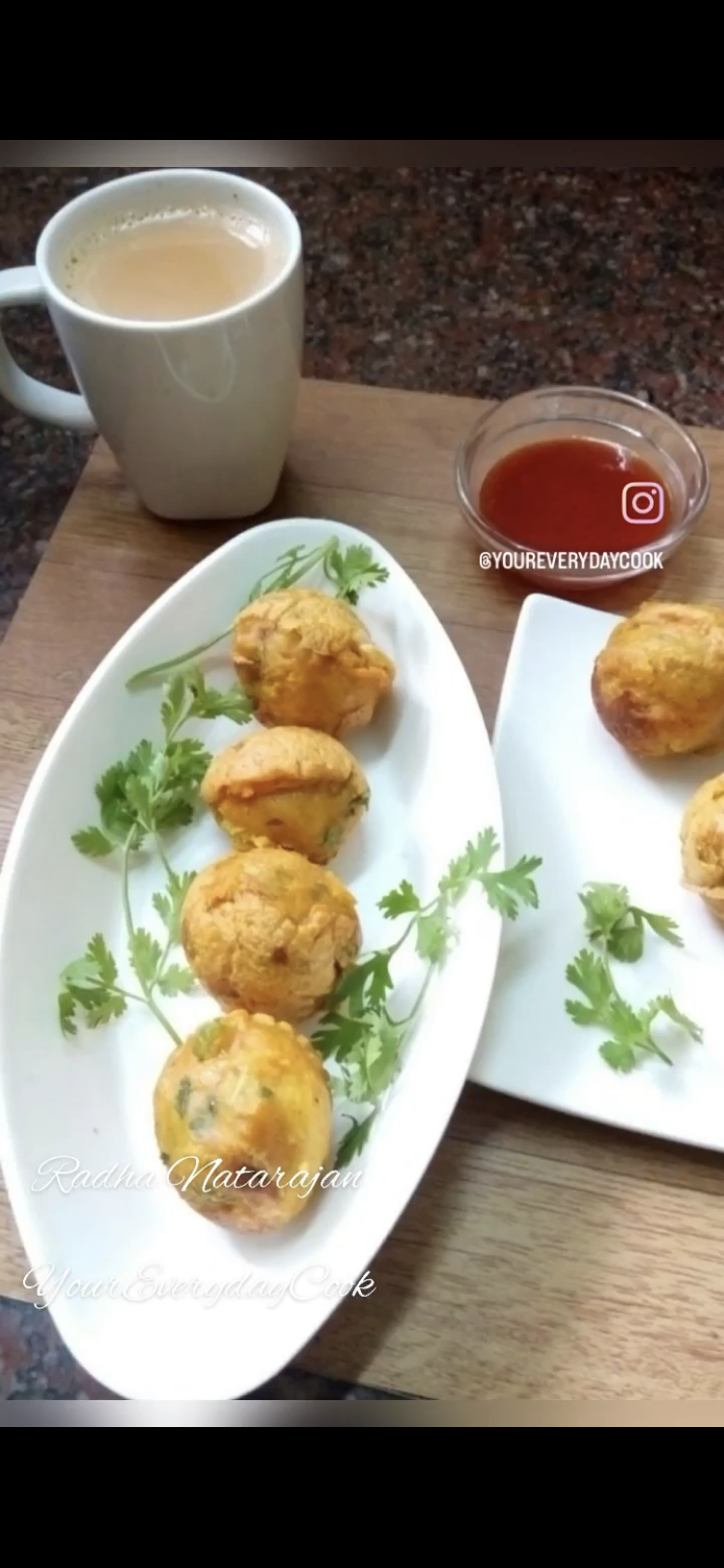 Non fried bread bondas