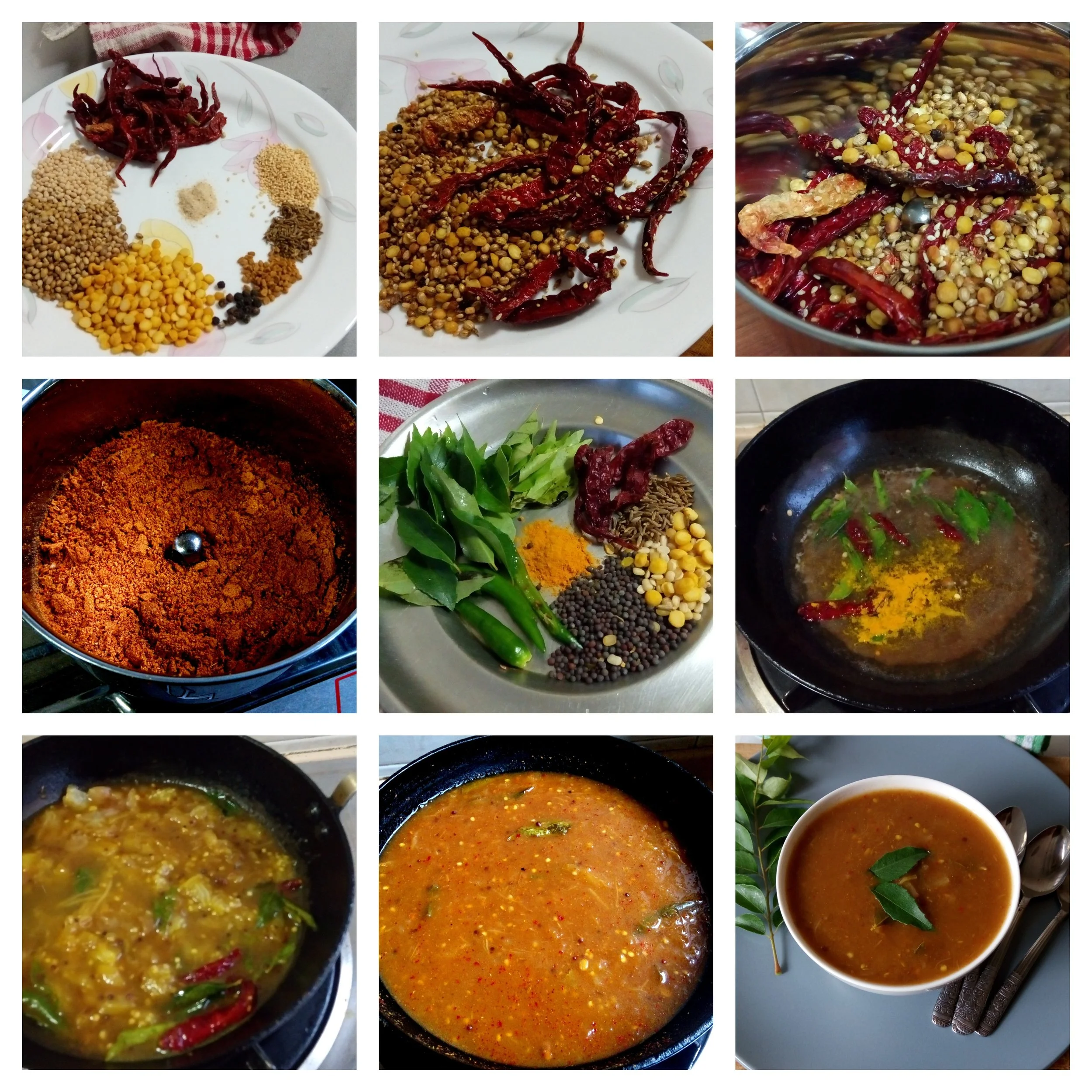 step by step images of gothsu preparation