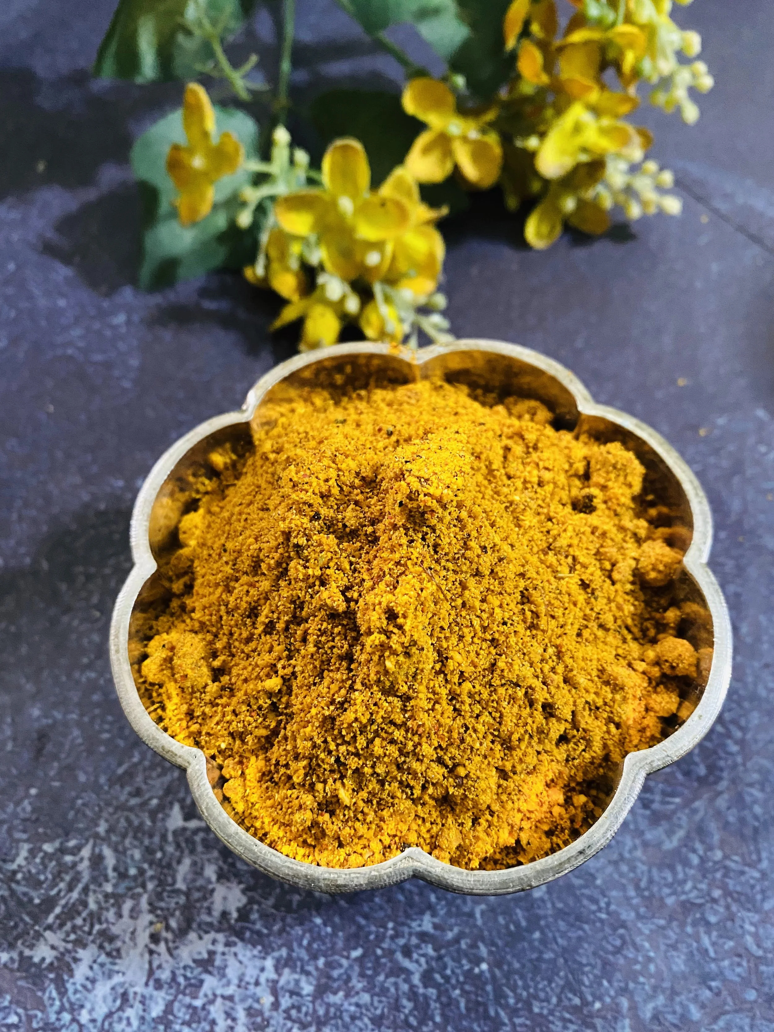 Homemade red gravy premix powder for Indian curries