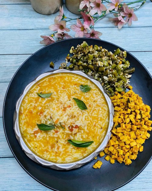 One pot Rasam sadham — Your Everyday Cook