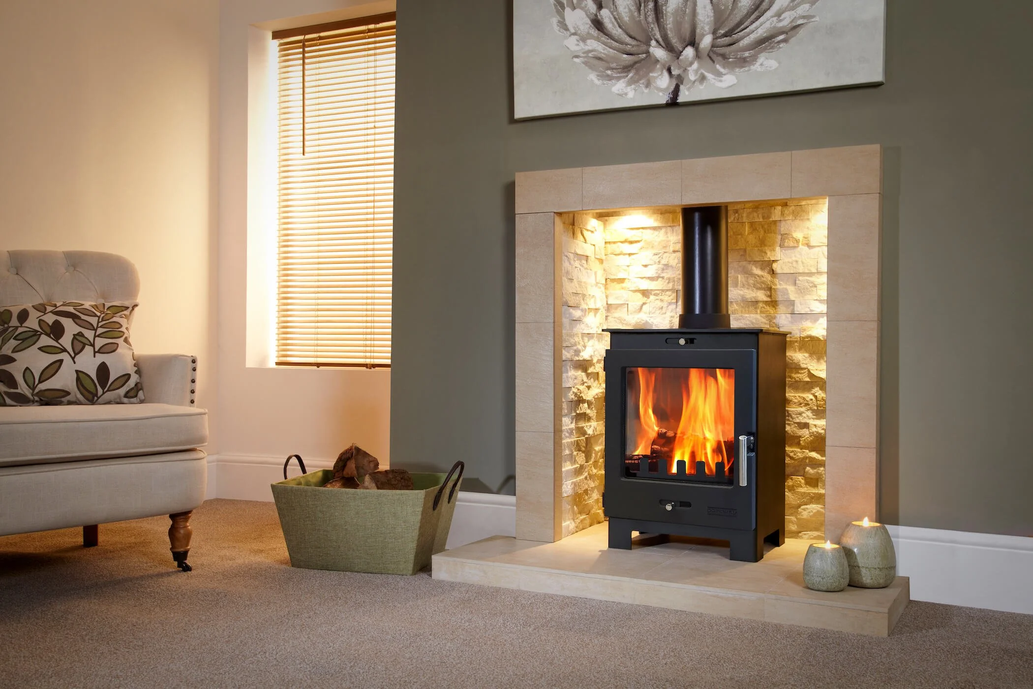 Log Burners Cardiff | Log burning stoves Cardiff | Fire Design Studio