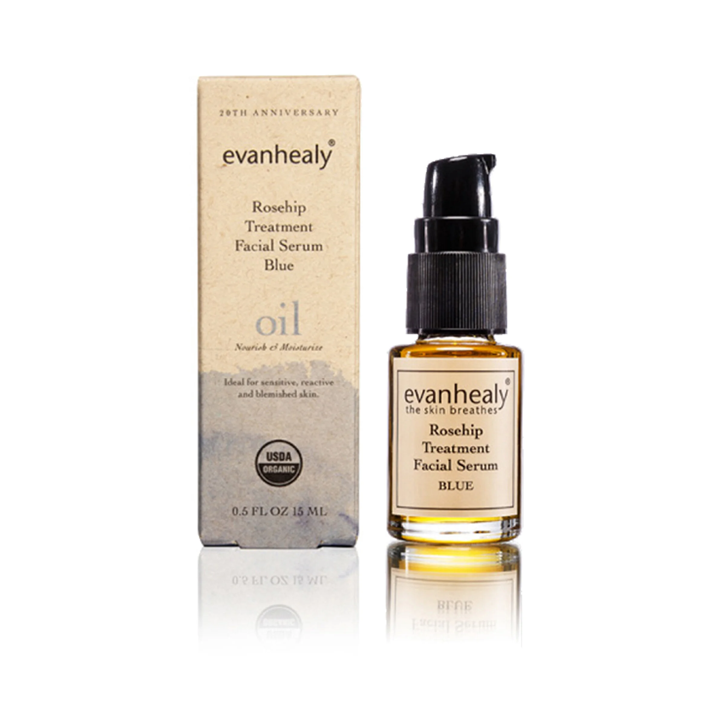 evanhealy Rosehip Treatment Facial Serum-Blue