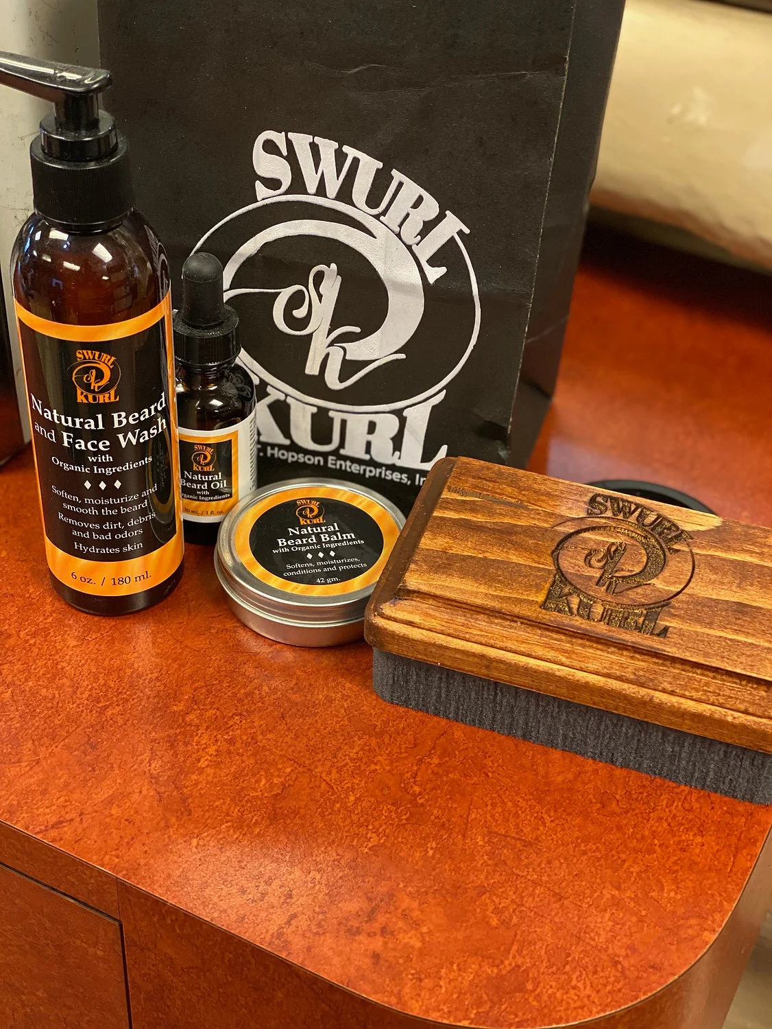 Swurl Kurl Kit with Brush