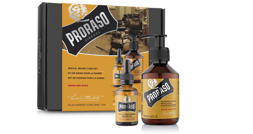 PRORASO SHAVING KIT WOOD & SPICE - Balocchi Group