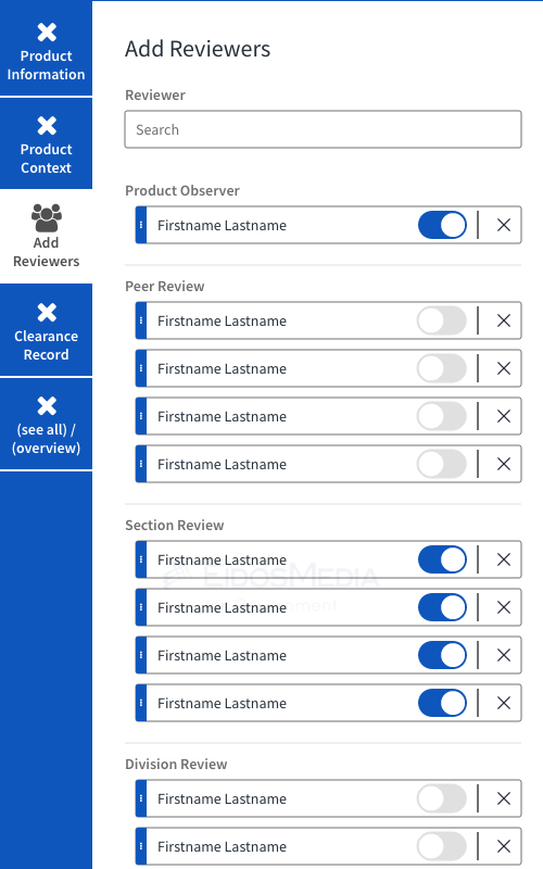 Add Reviewers