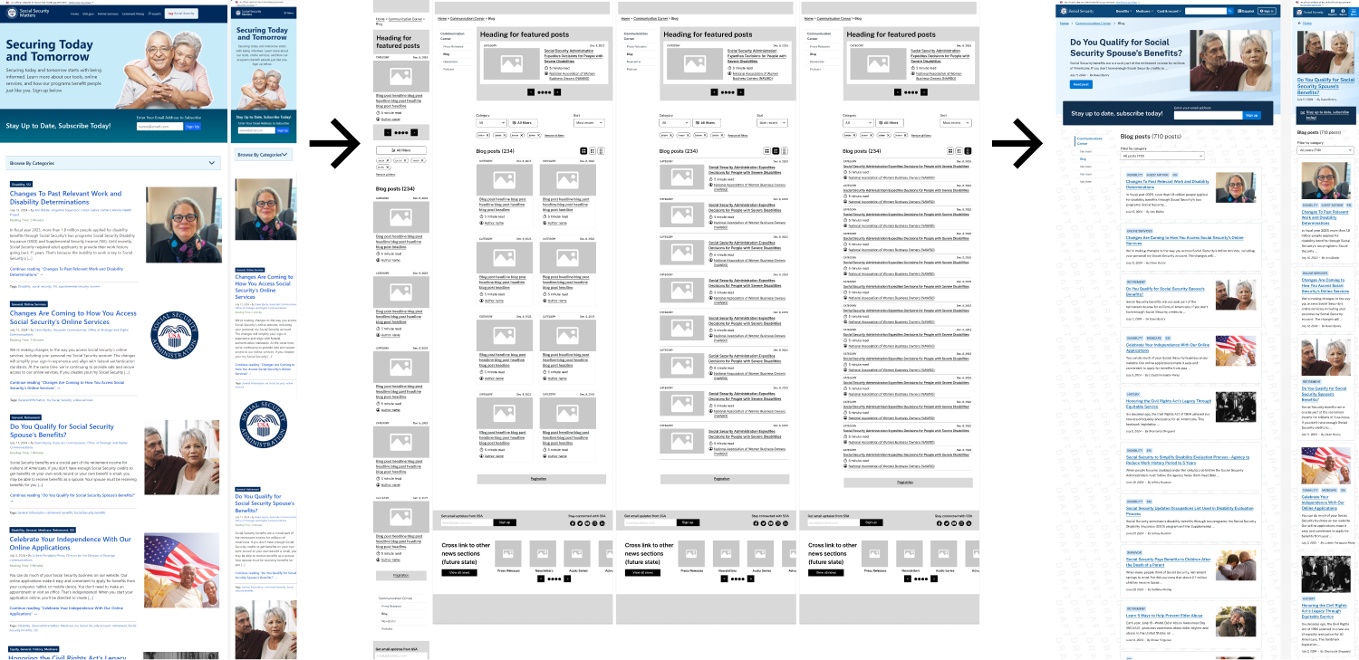 blog landing update