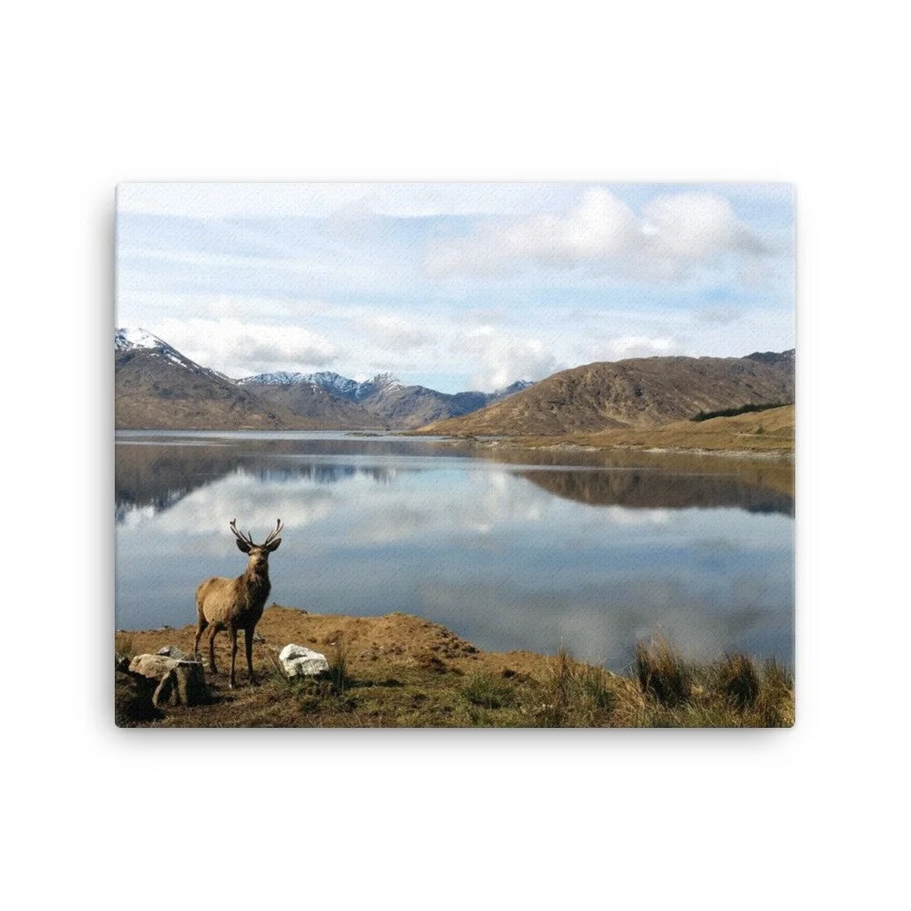 Loch Cuaich Canvas Print