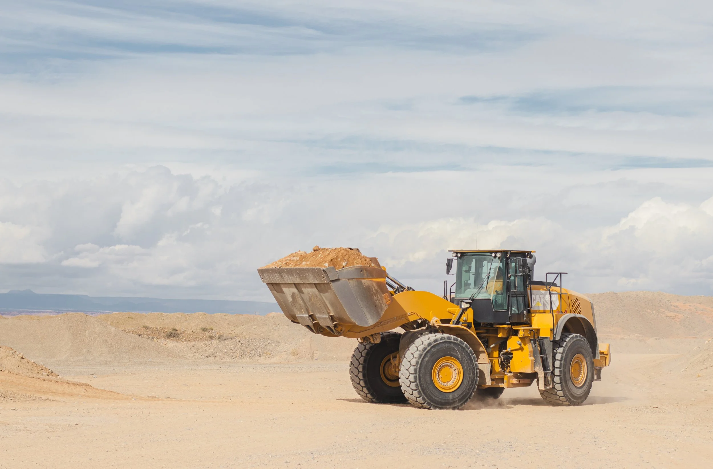 Sand and Gravel Crusher, located in Bluff, UT.