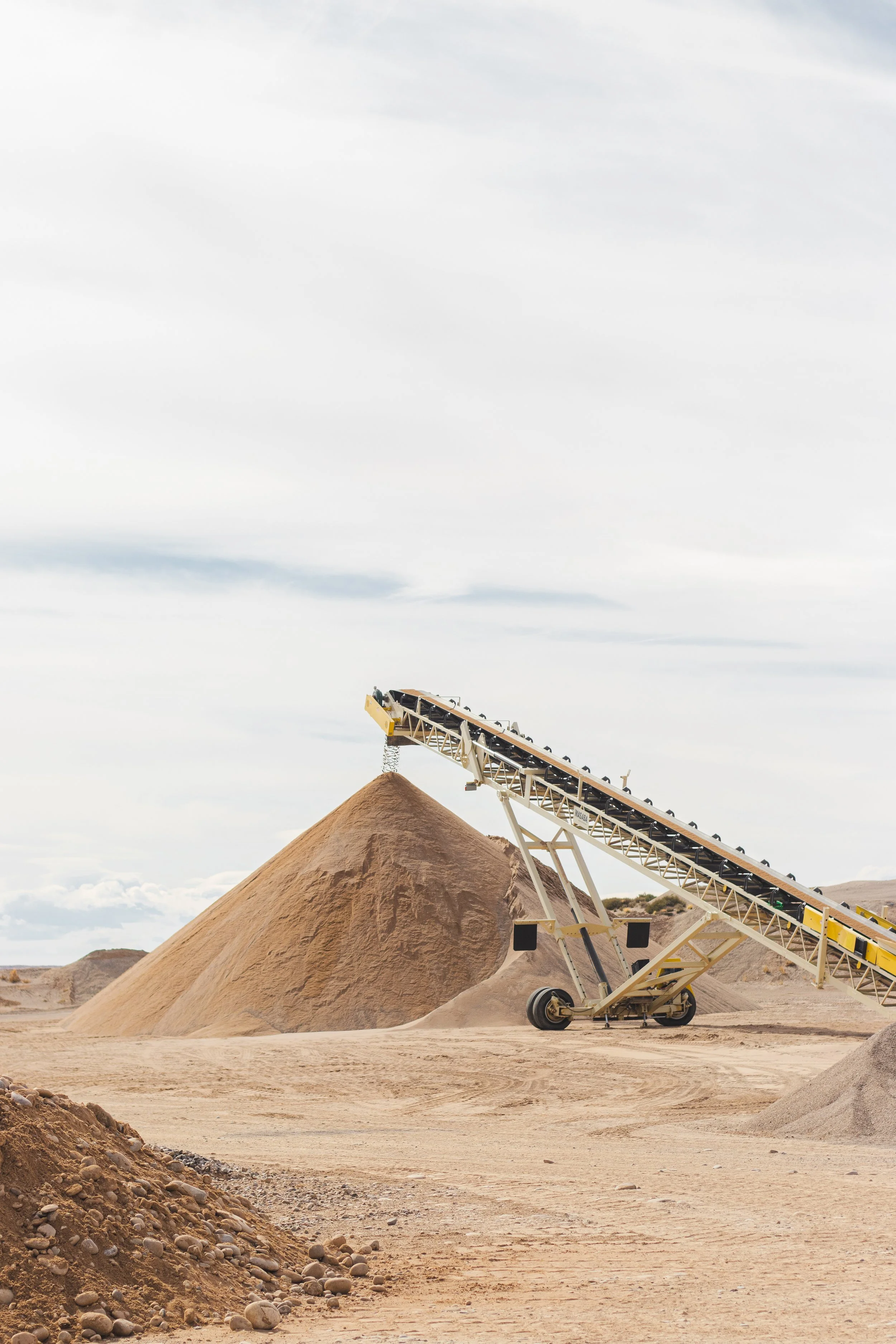 Sand and Gravel Crusher, located in Bluff, UT.