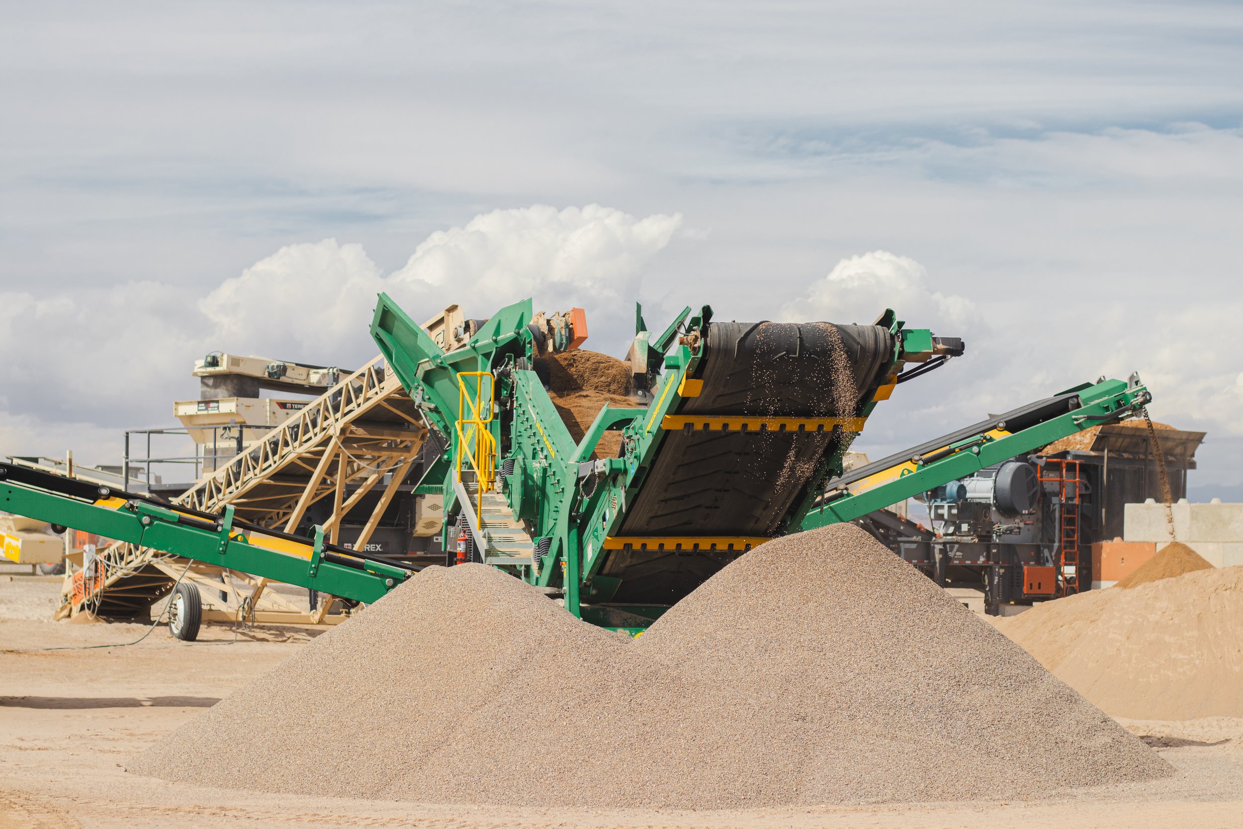 Sand and Gravel Crusher, located in Bluff, UT.