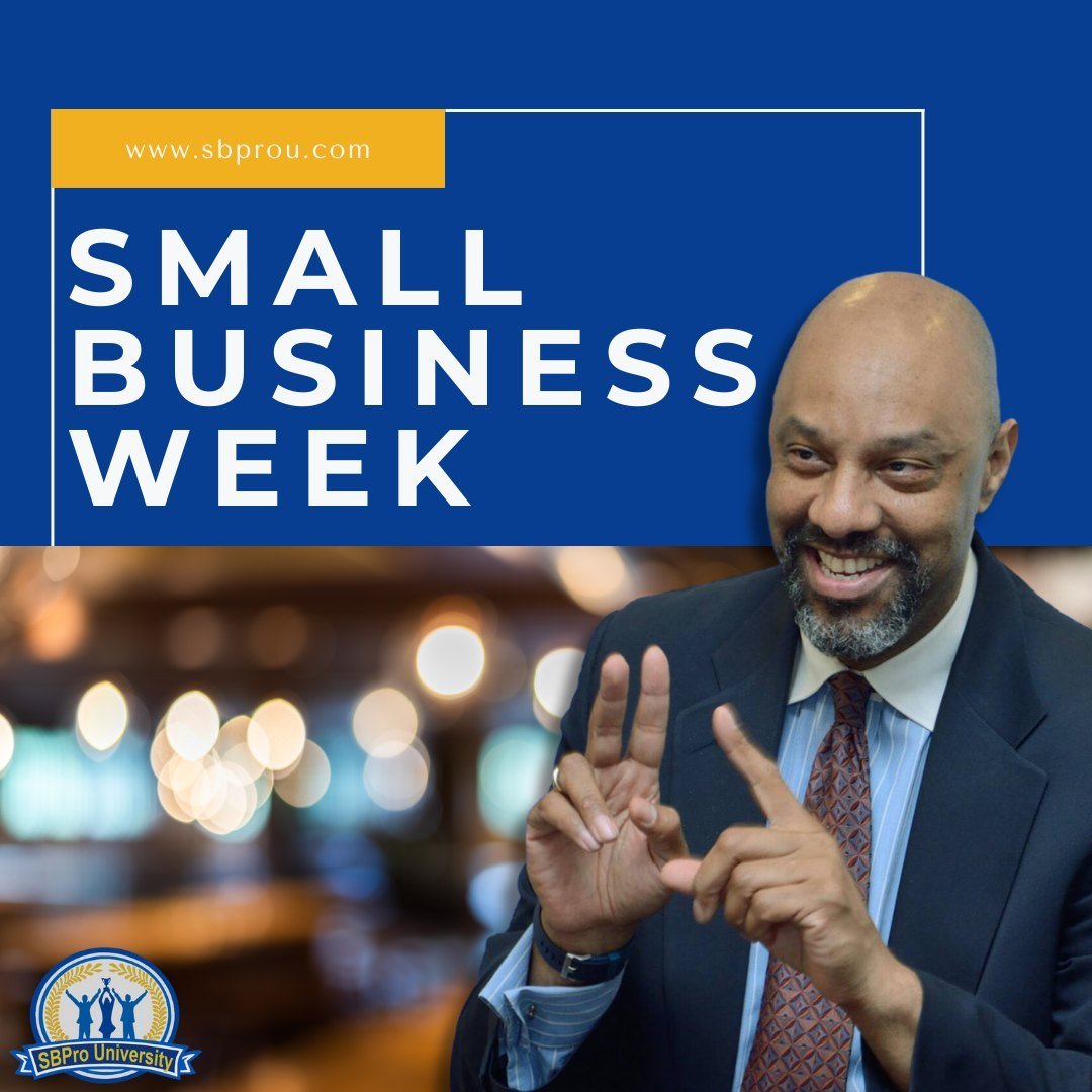 Celebrating Small Business Week! 🌟 Let's give a big shoutout to all the incredible small businesses out there, hustling every day to bring innovation, passion, and community spirit to our lives.

 #SmallBusinessWeek #SupportLocal #ShopSmall #SBProU