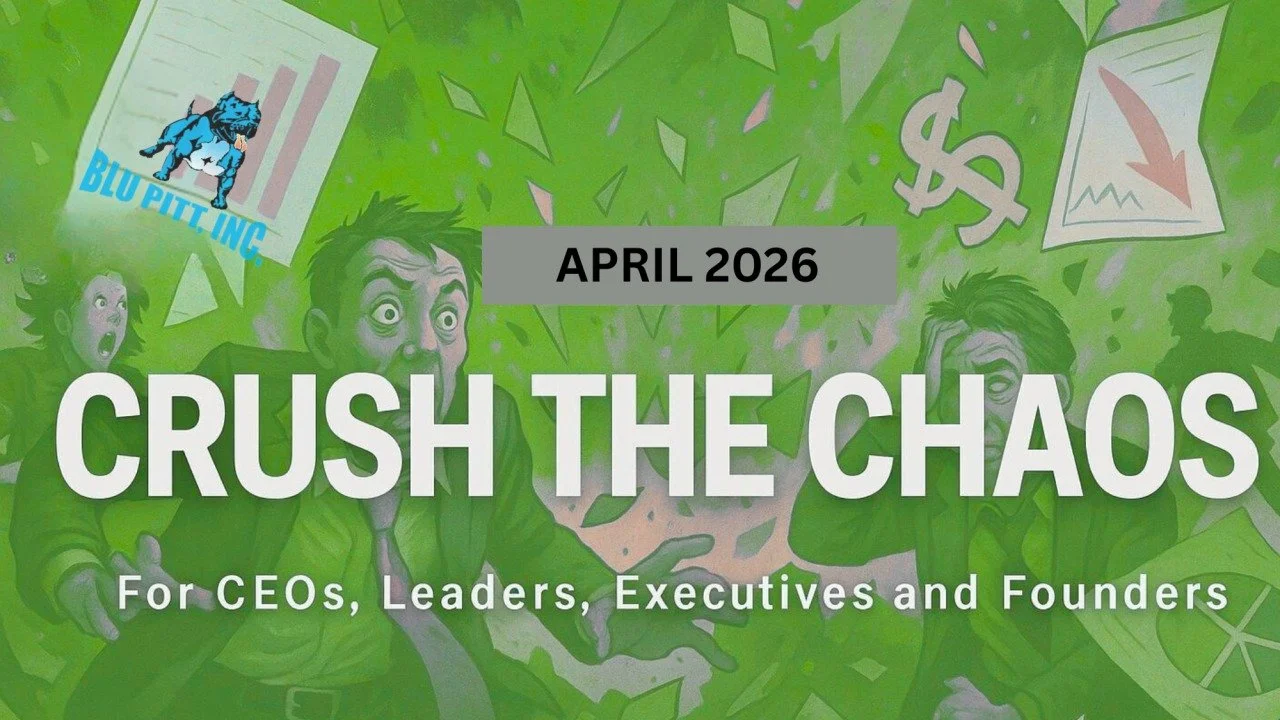 Crush the Chaos on Wed, April 08, 2026, 3:00 PM - 4:30 PM EST&mdash;a virtual event

*************
Too many high performers are stuck in the weeds doing tasks that tech or a team member could be doing.

That&rsquo;s why I&rsquo;m fired up to speak at