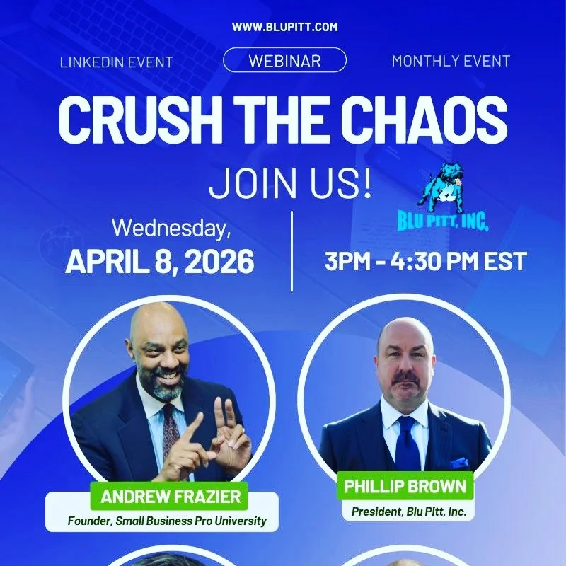 Crush the Chaos on Wed, April 08, 2026, 3:00 PM - 4:30 PM EST&mdash;a virtual event

*************
Too many high performers are stuck in the weeds doing tasks that tech or a team member could be doing.

That&rsquo;s why I&rsquo;m fired up to speak at