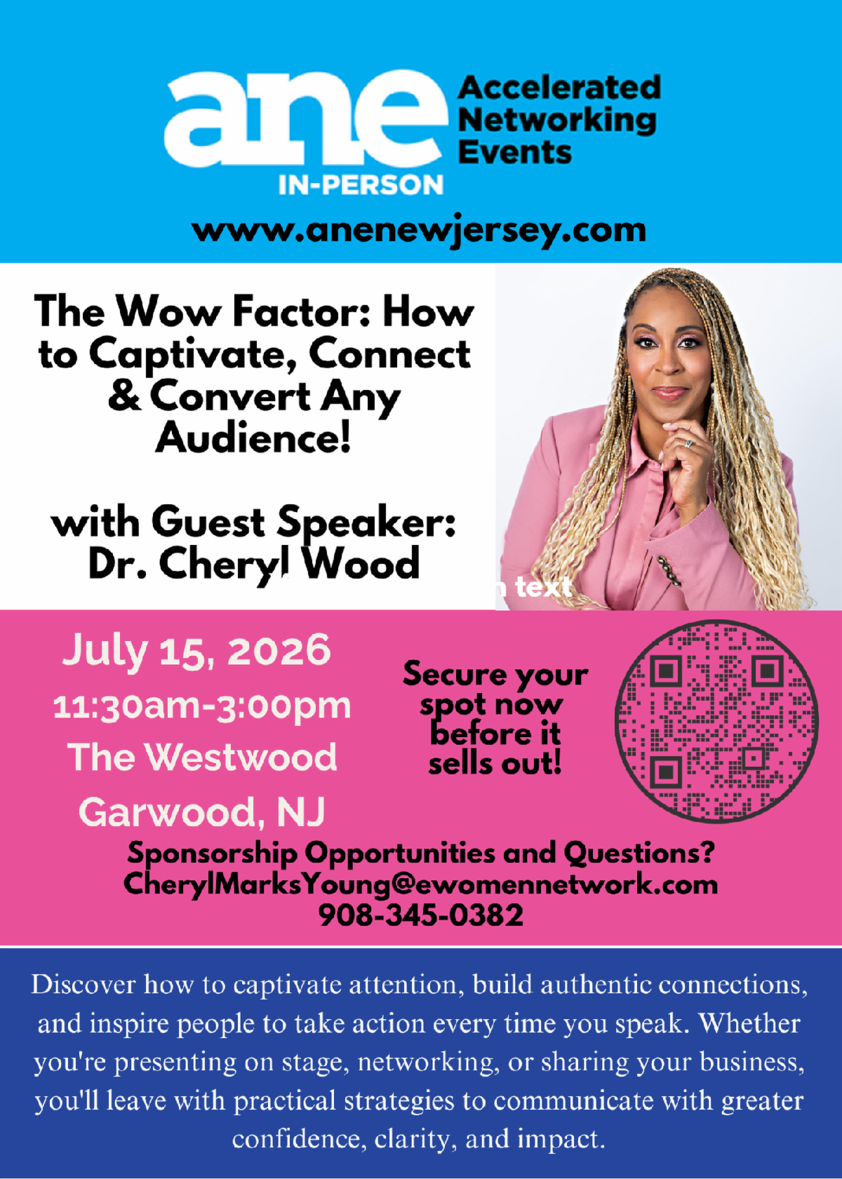 The Wow Factor: How to Captivate, Connect &amp; Convert Any Audience! With Guest Speaker: Dr. Cheryl Wood