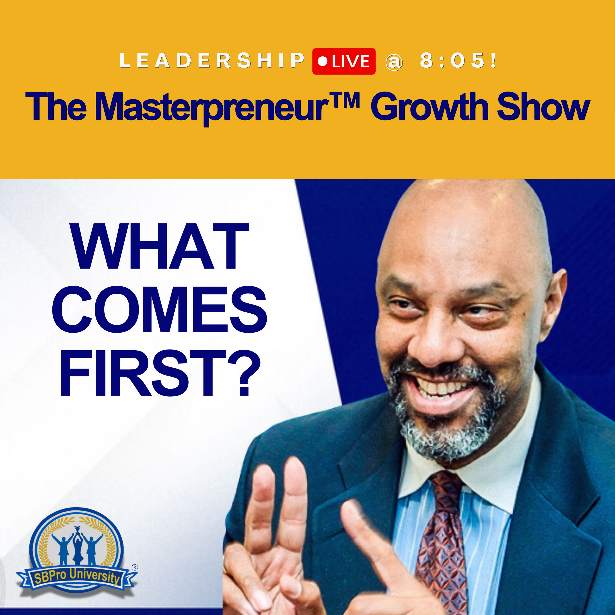 What Comes First? with Andrew Frazier, MBA, CFA