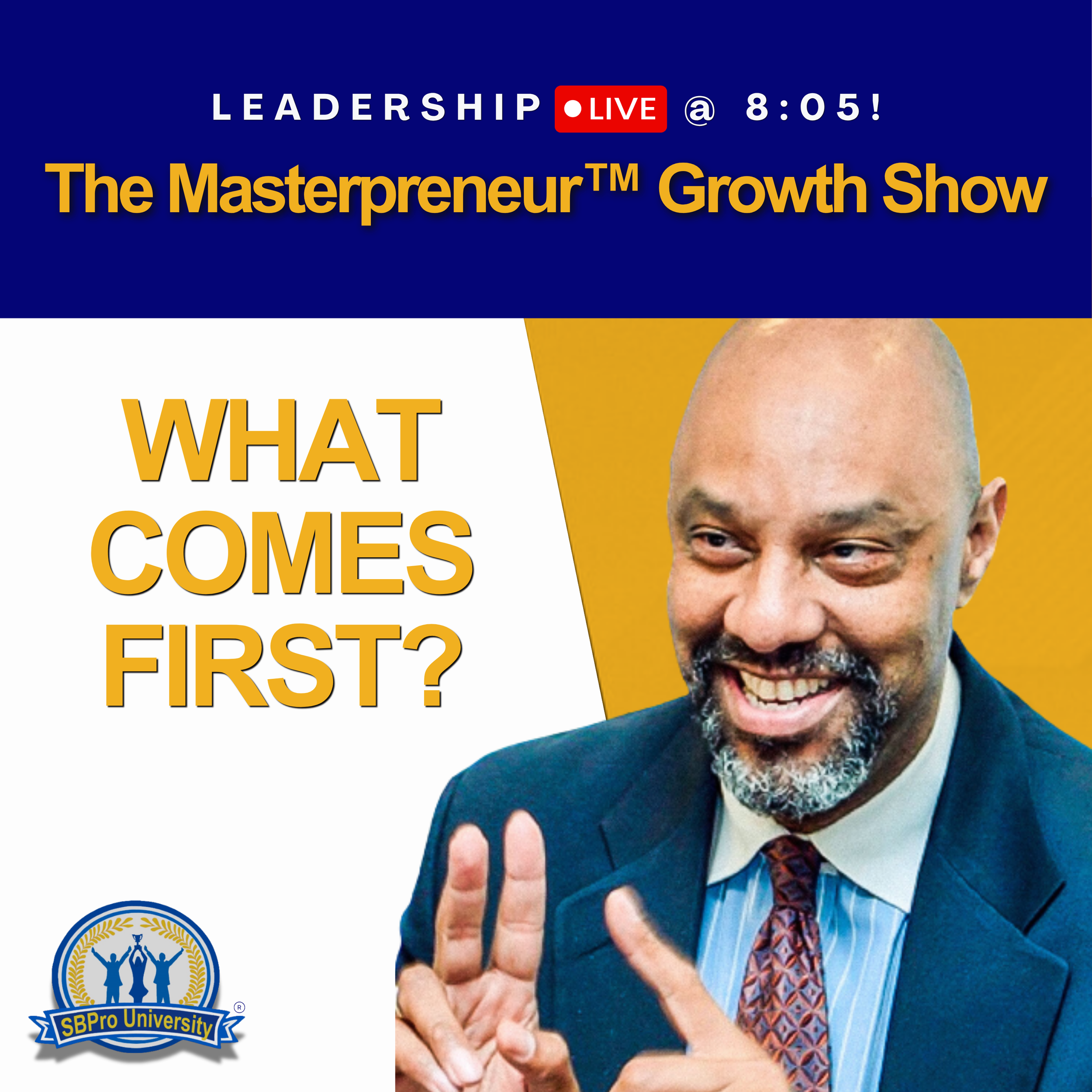 What Comes First? with Andrew Frazier, MBA, CFA