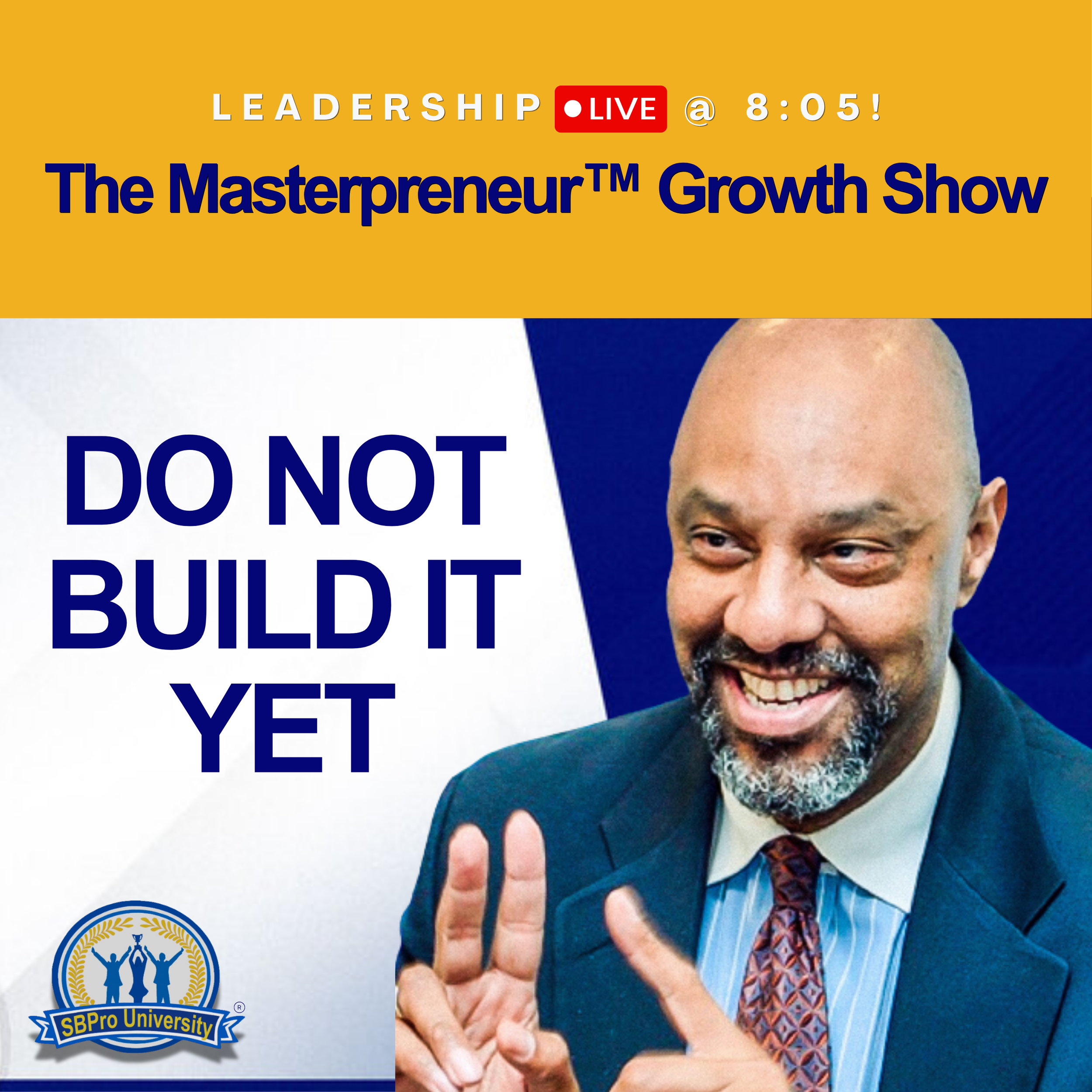 Do Not Build It Yet with Andrew Frazier, MBA, CFA