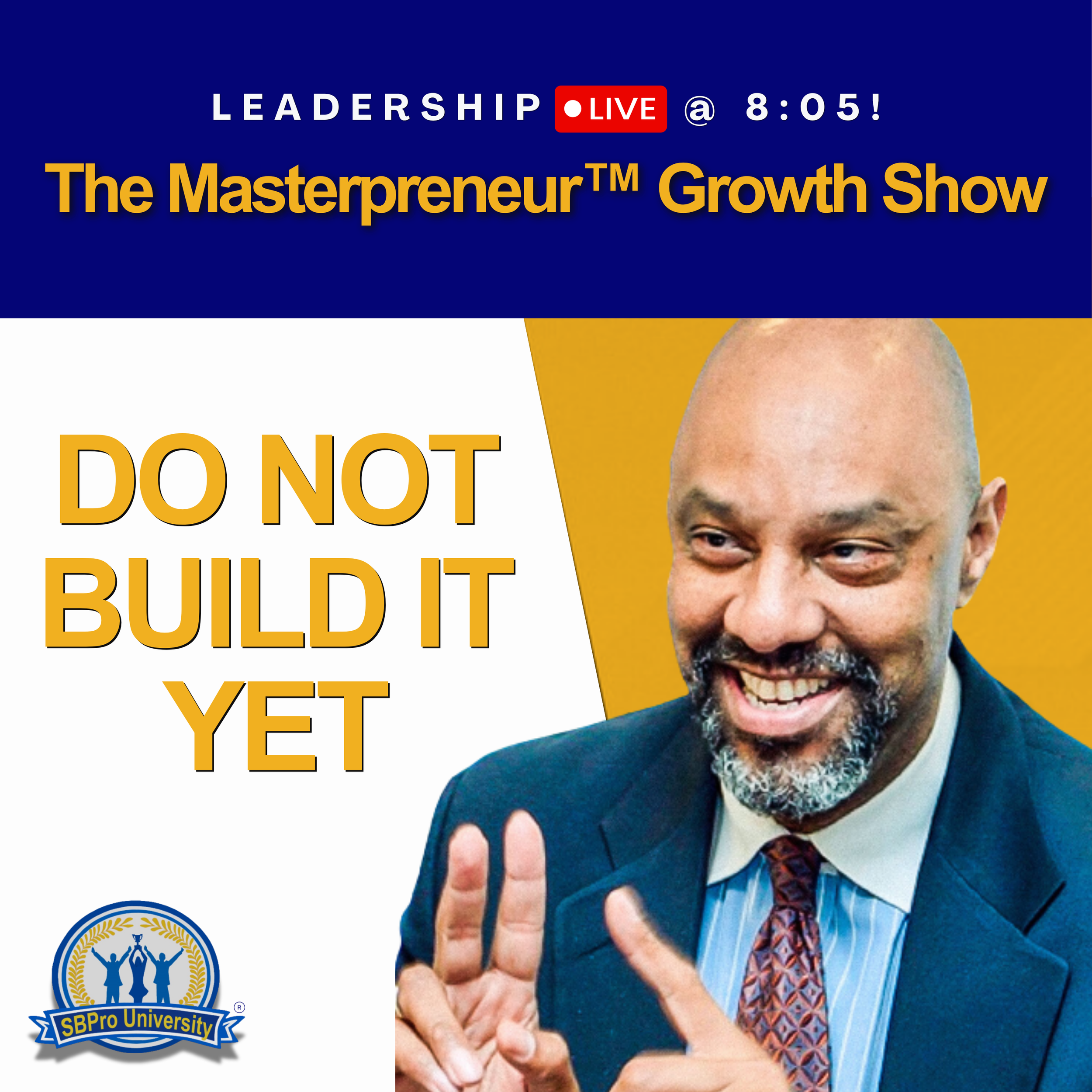 Do Not Build It Yet with Andrew Frazier, MBA, CFA