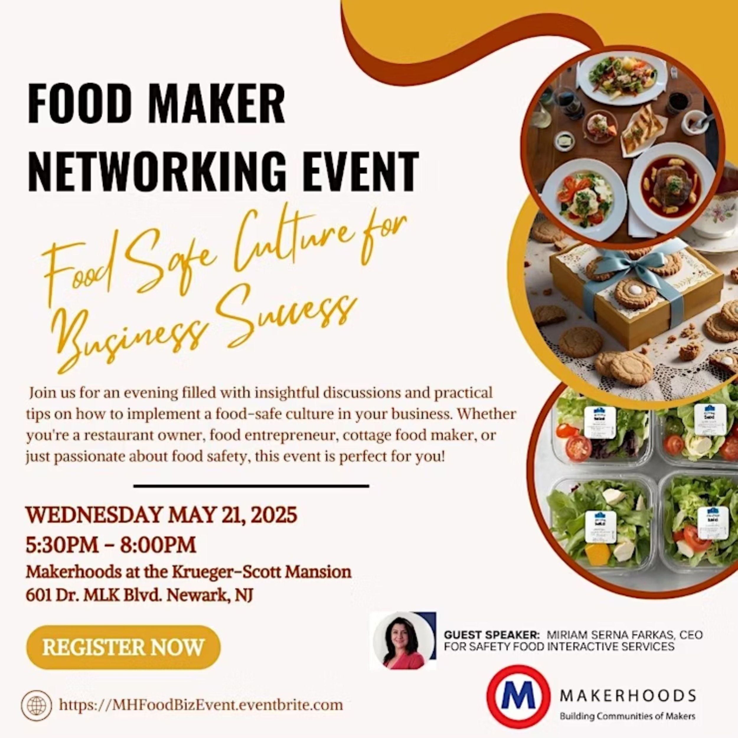 Food-Safe Culture for Business Networking Event