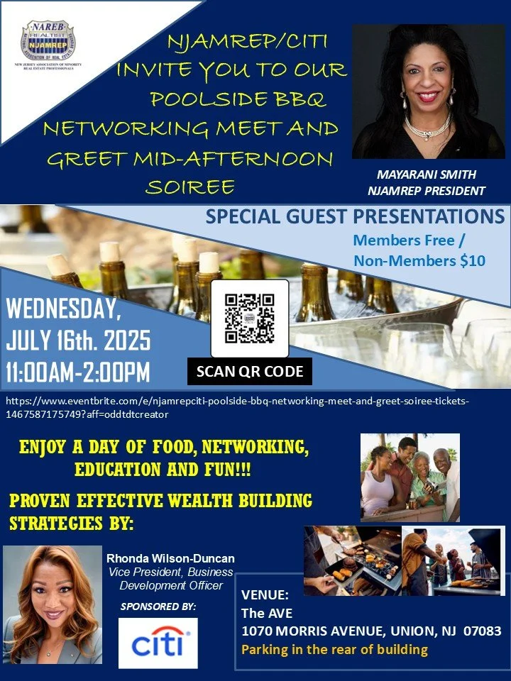 NJAMREP / CITI POOLSIDE BBQ NETWORKING SOIREE