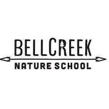 Logo of Bell Creek Nature School with arrow design