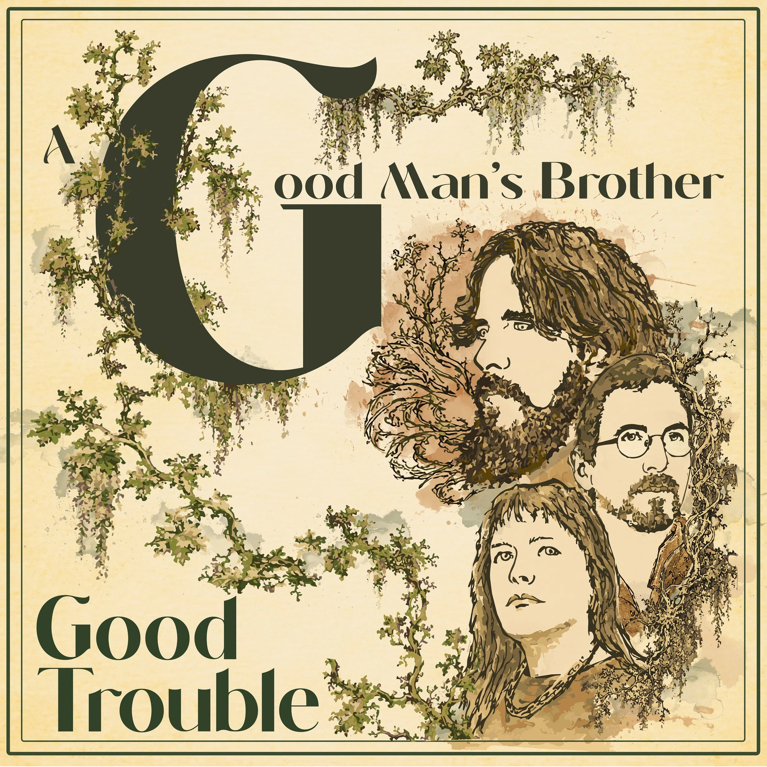 Good Trouble album art by Brittany Smith