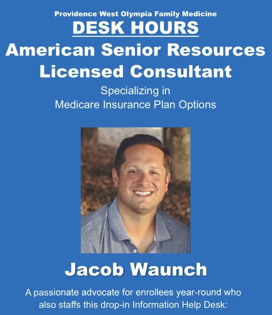 Providence Medicare Help Desk - West Olympia - Agent Jacob Waunch