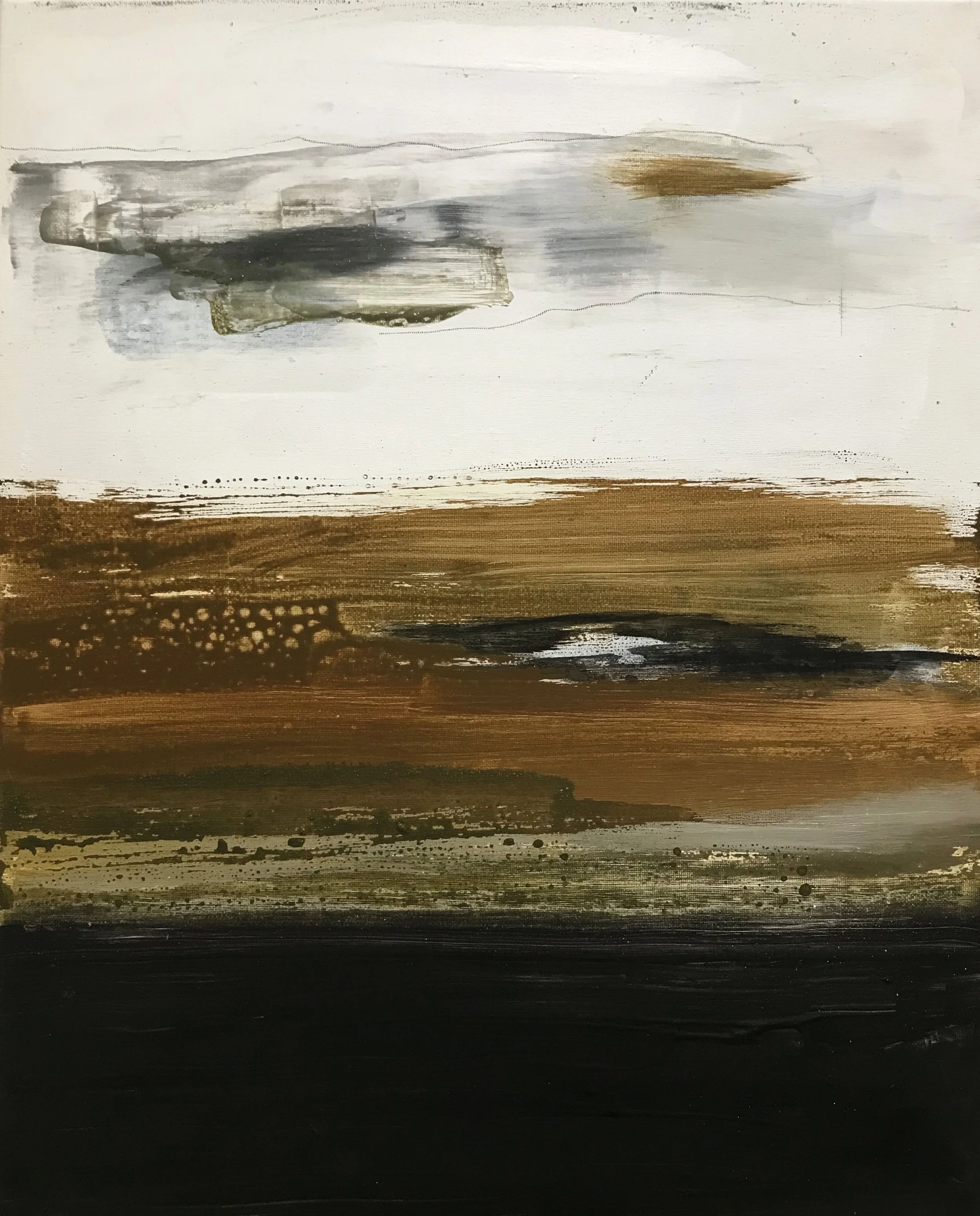 Series 16, Enough Of Me, 20" x 16,"  Acrylic On Canvas, 2023