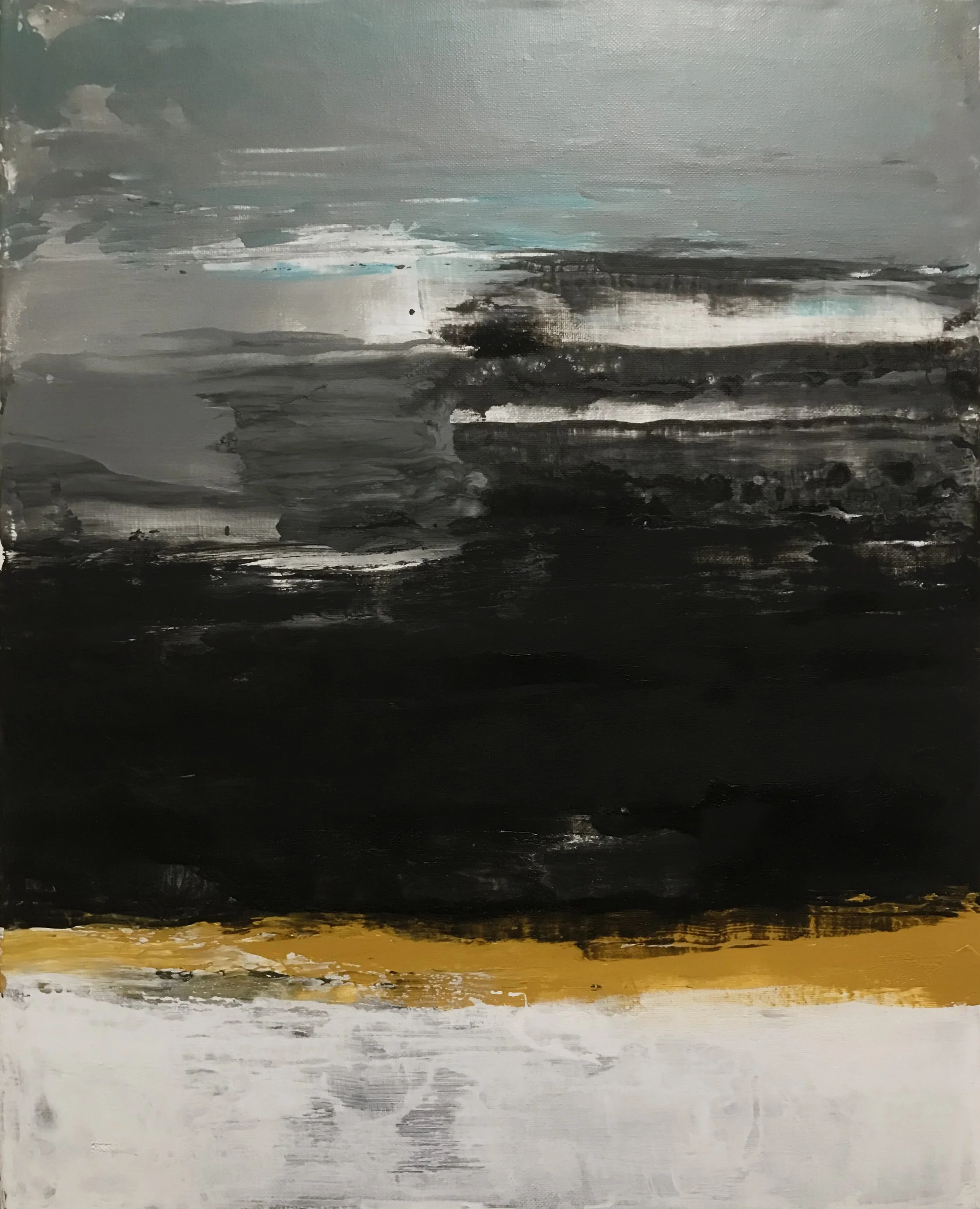 Series 16, You Complete Me, 20" x 16,"  Acrylic On Canvas, 2023