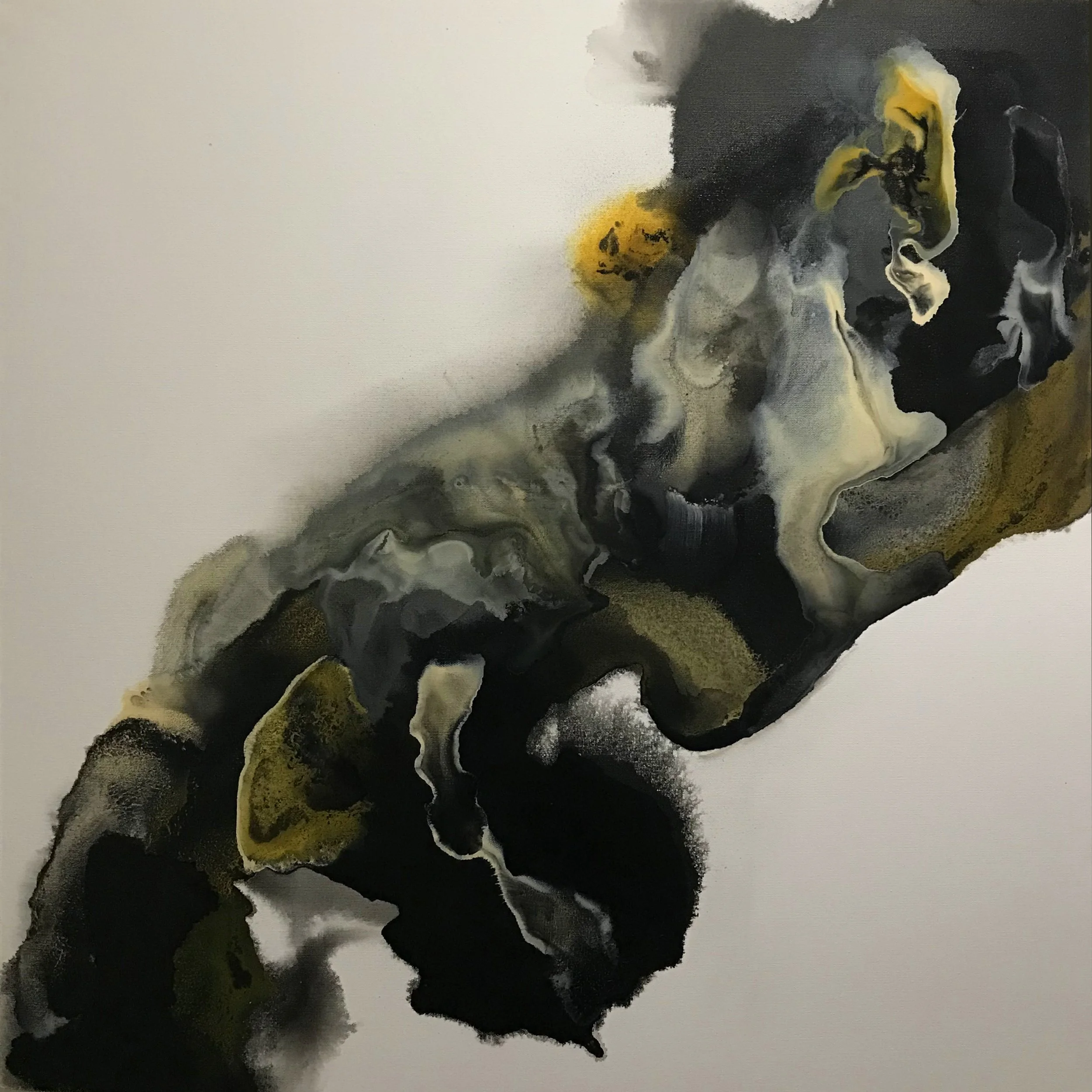 Series 16, My Submission, 36" x 36,"  Acrylic On Canvas, 2023