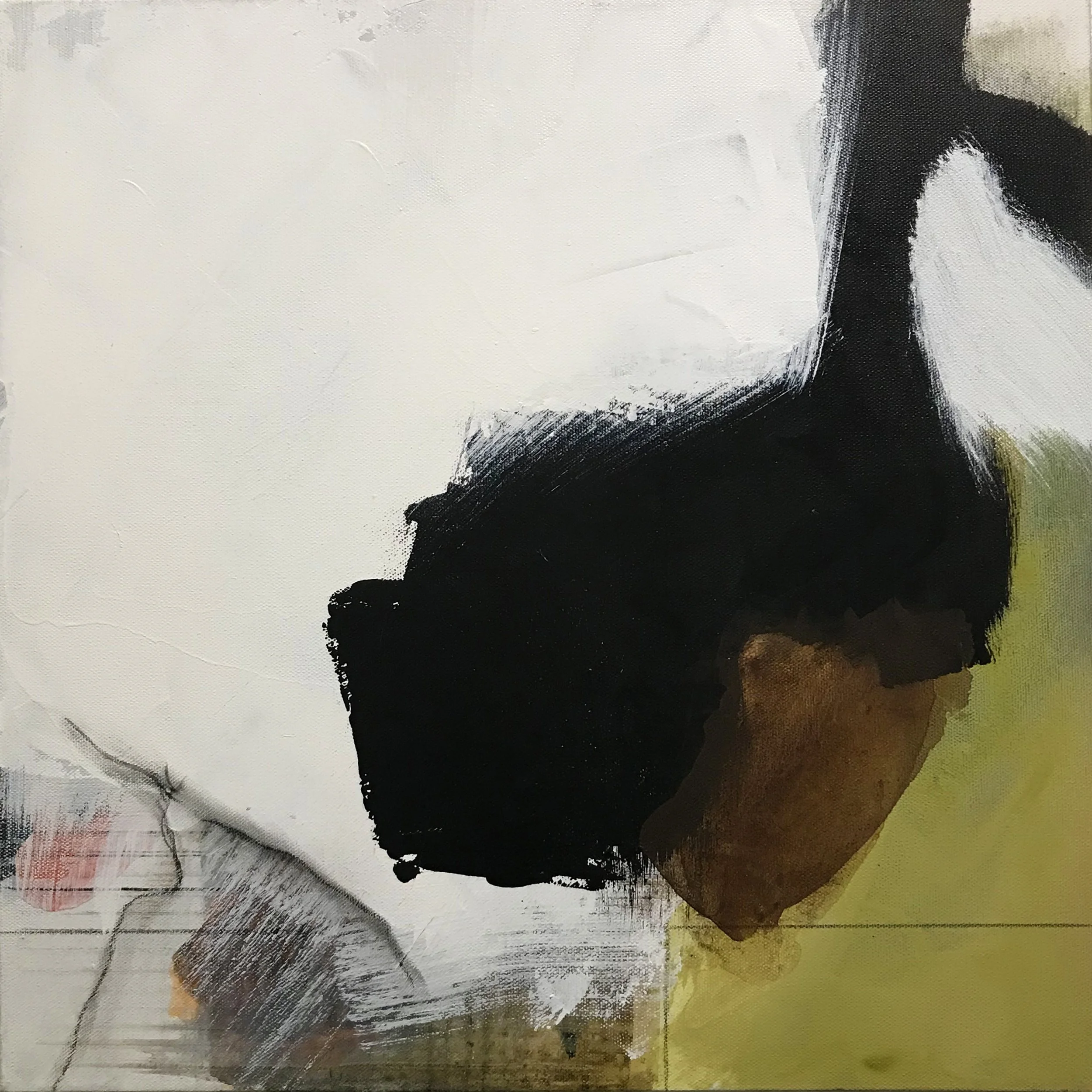 Series #17, Unnamed, 18" x 18,"  Acrylic On Canvas, 2024